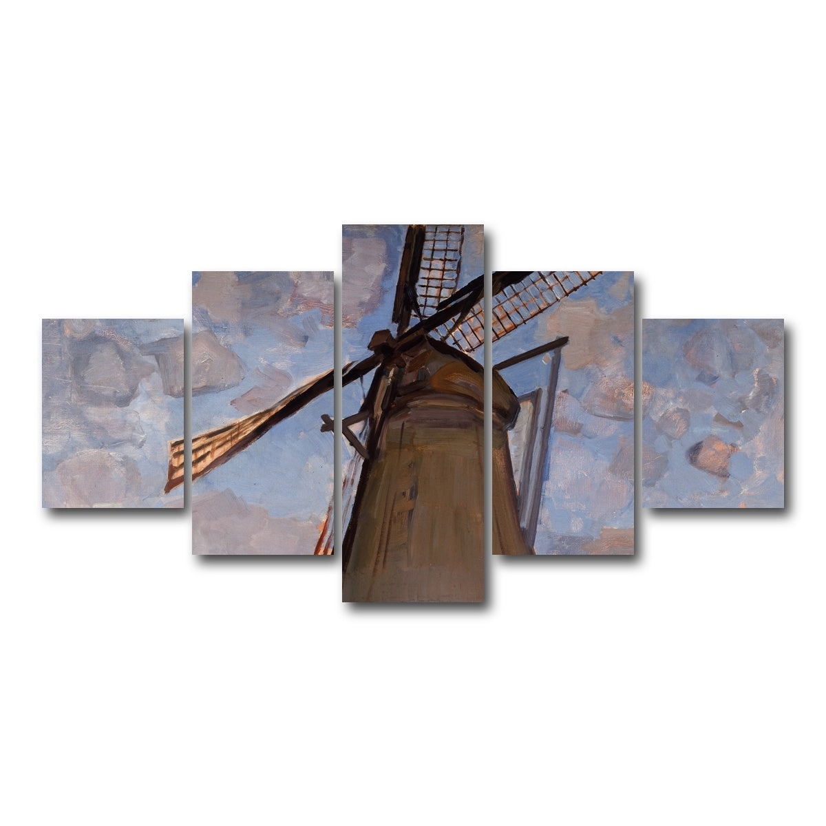 AUTO-MOCKUP WHITE | Windmill, 1917 | 5 Piece | Gallery Wrap Canvas | group=5_short