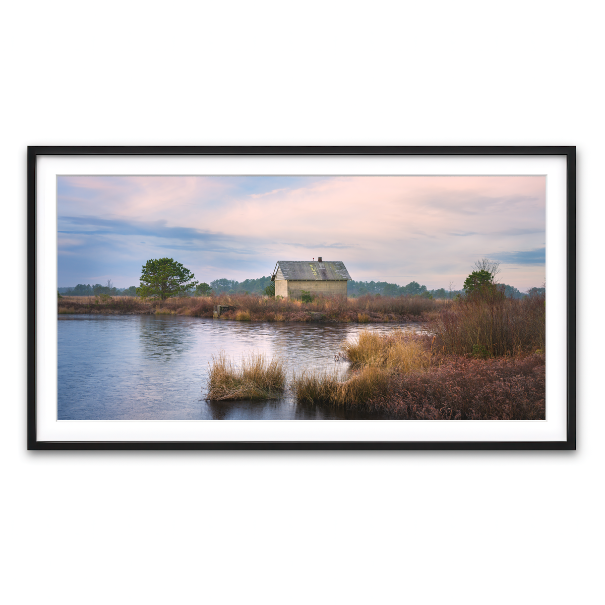 Framed Print 2x1 Black