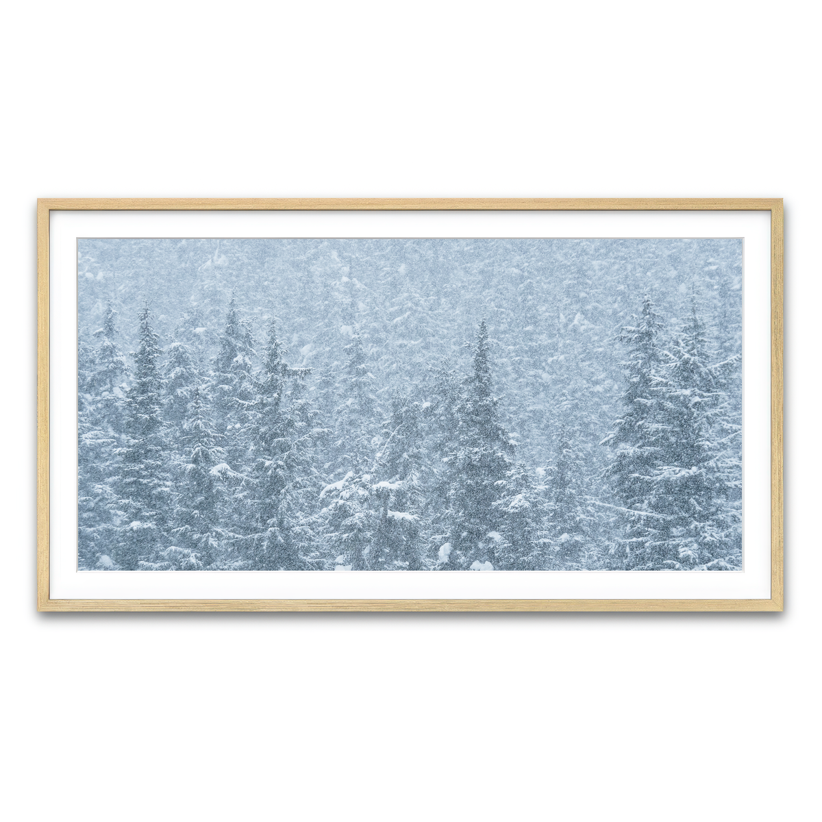 Framed Print 2x1 Natural