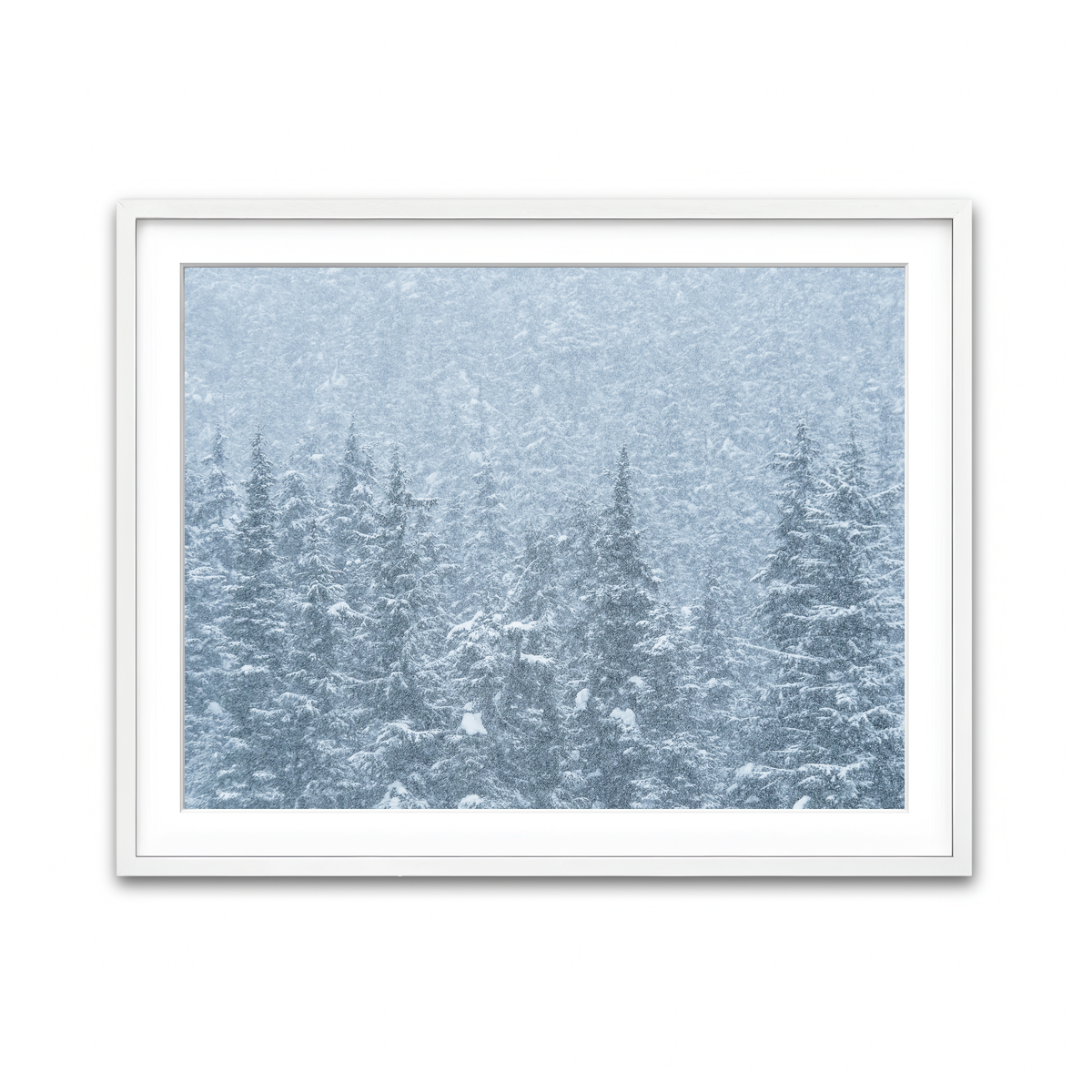 Framed Print 4x3 White