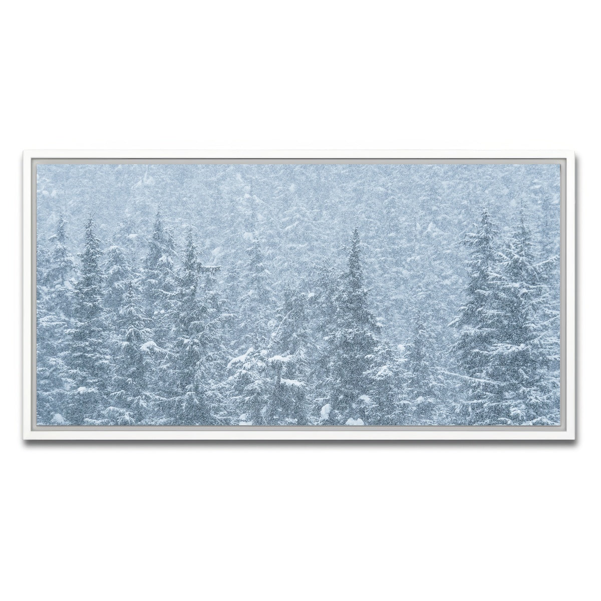 AUTO-MOCKUP WHITE | Winter Shames | 1 Piece | White Framed Canvas | group=2x1