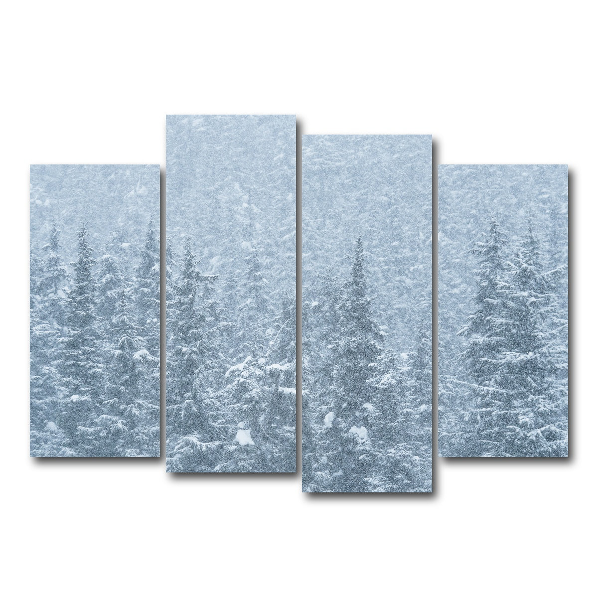 AUTO-MOCKUP WHITE | Winter Shames | 4 Piece | Gallery Wrap Canvas | group=4_normal