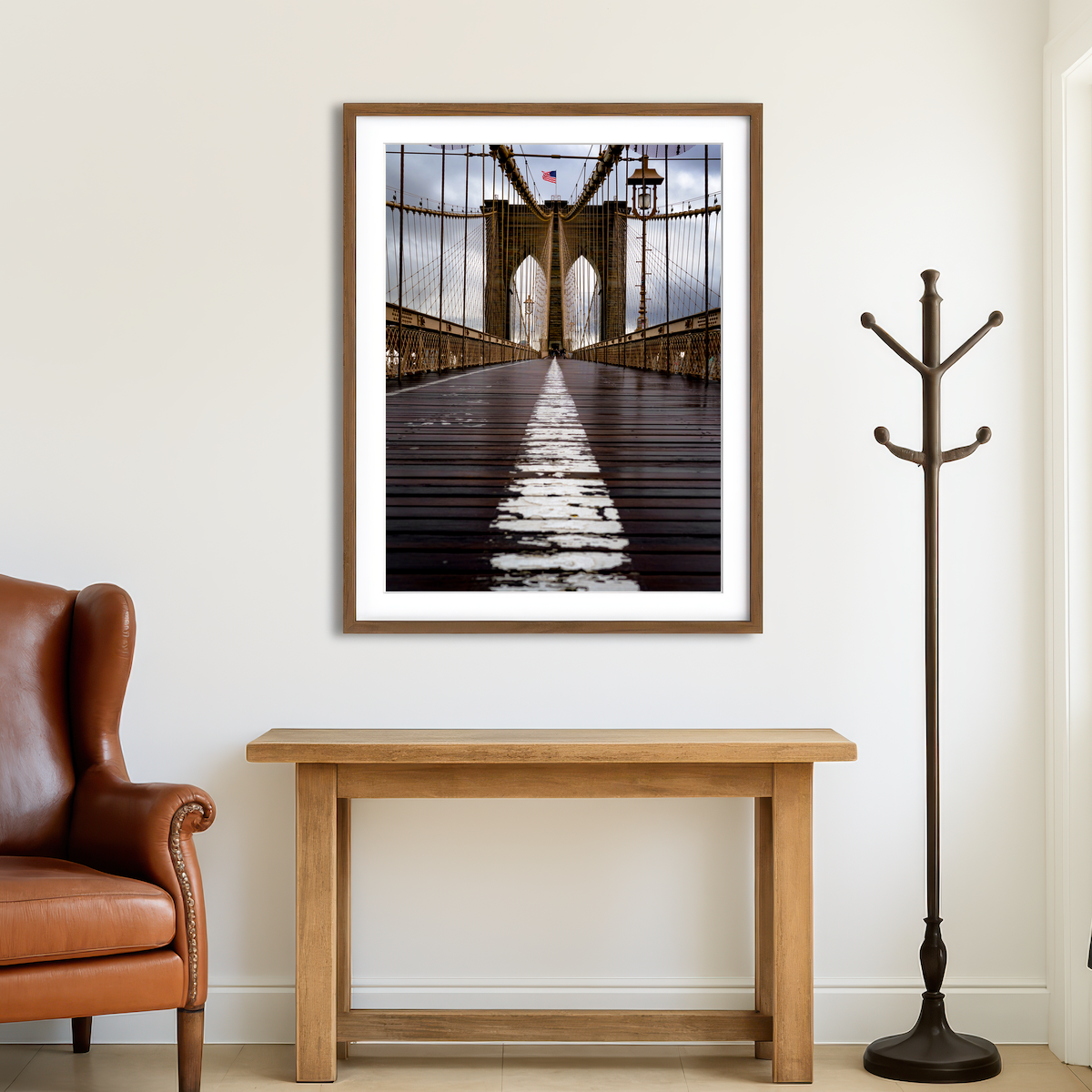 AUTO-MOCKUP ROOM | Winter Squal Wall Art