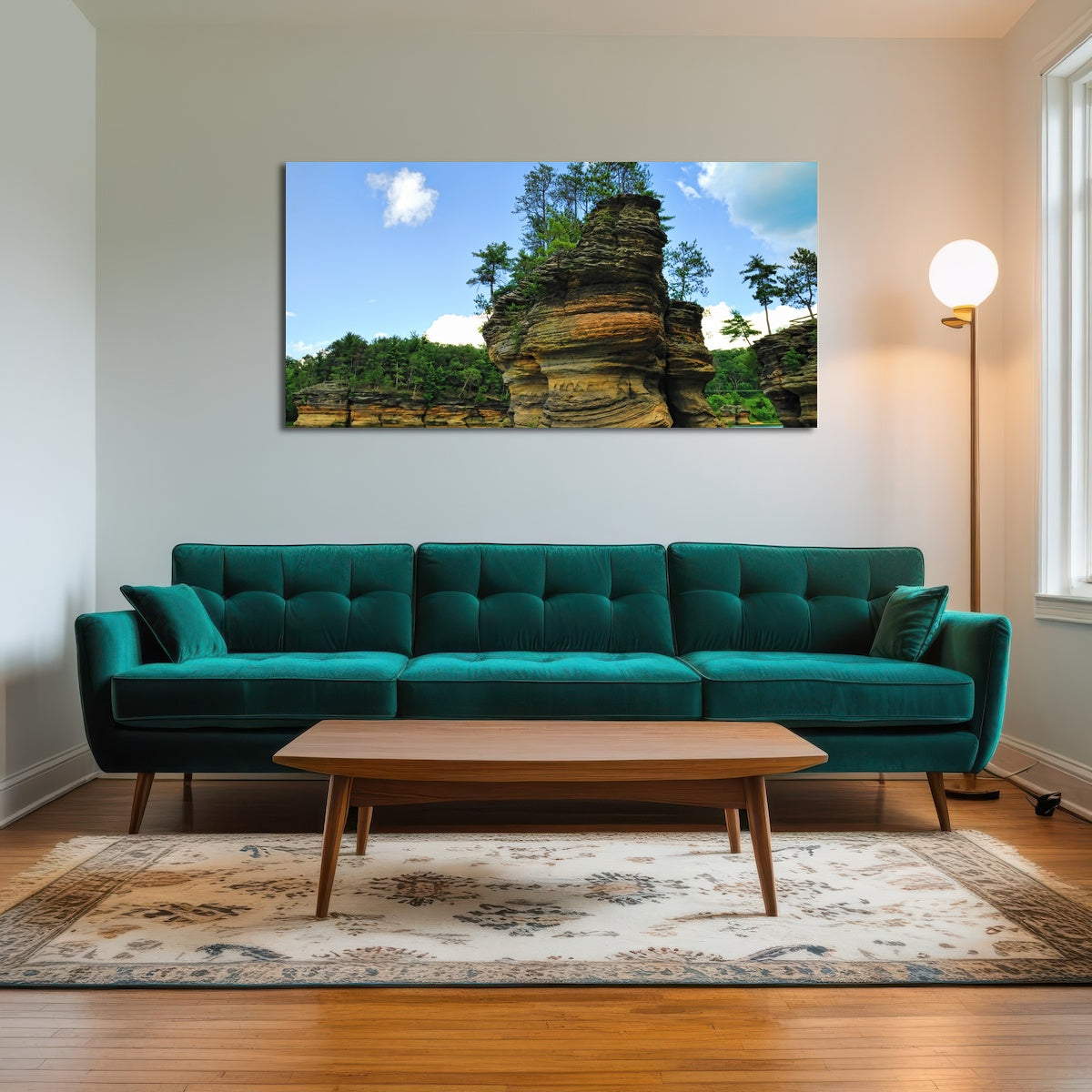 AUTO-MOCKUP ROOM | Wisconsin Dells sandstone formation