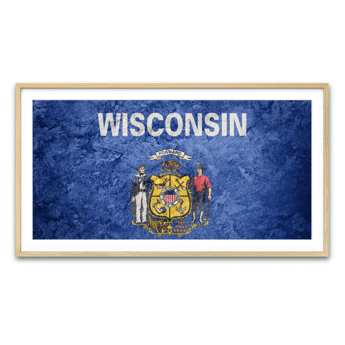 Framed Print 2x1 Natural