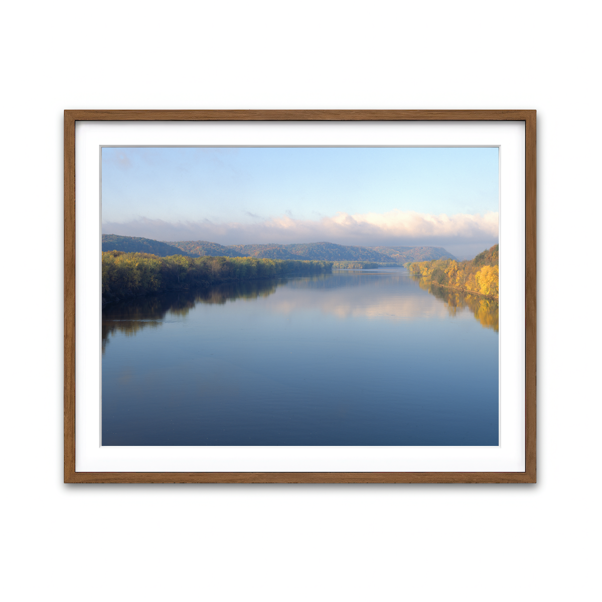 Framed Print 4x3 Walnut