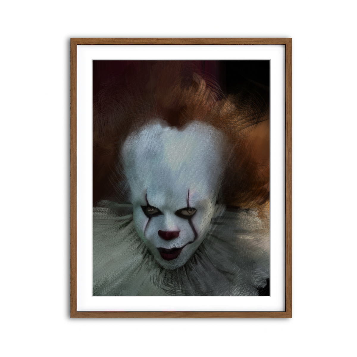 Framed Print 3x4 Walnut