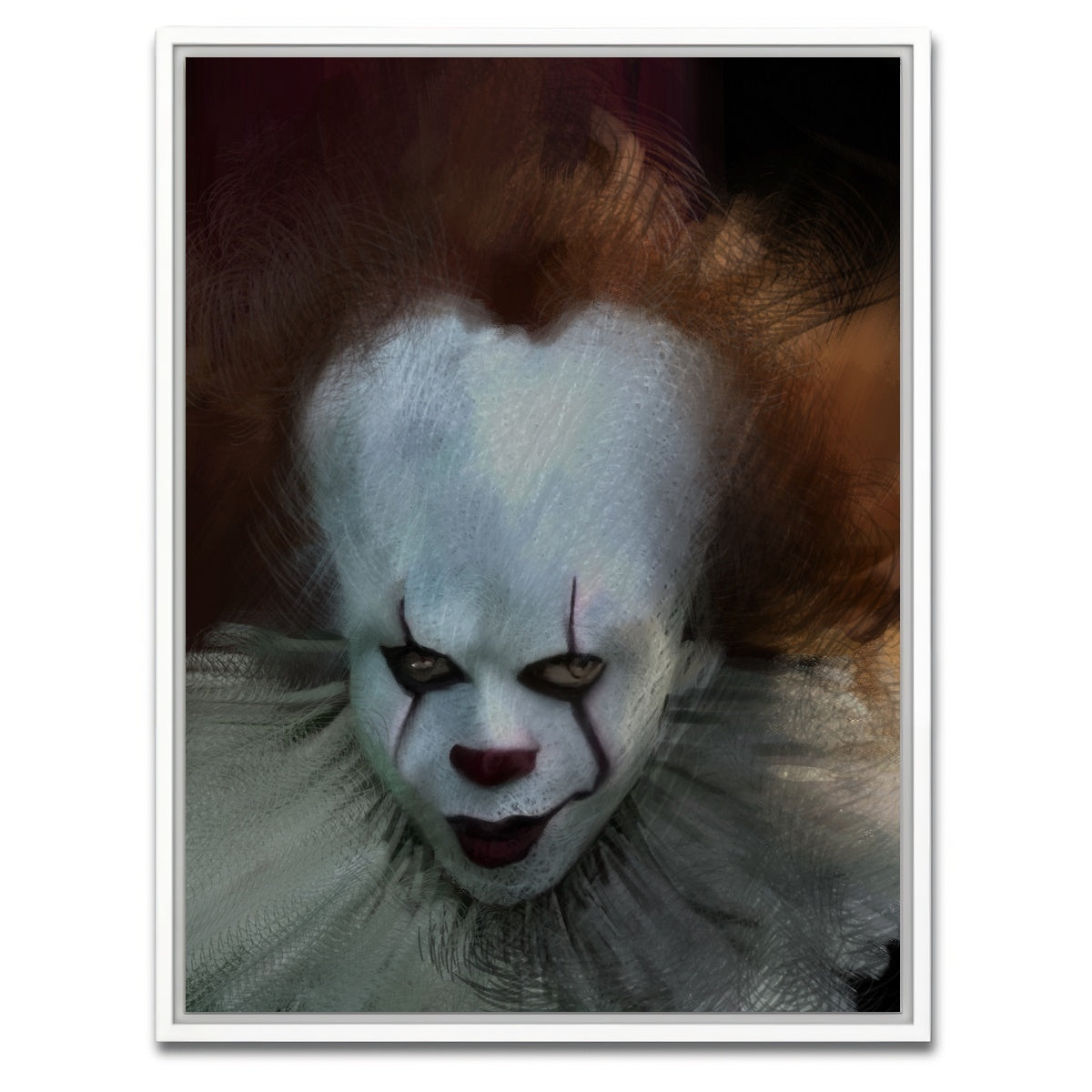 AUTO-MOCKUP WHITE | Wise Stare | 1 Piece | White Framed Canvas | group=3x4