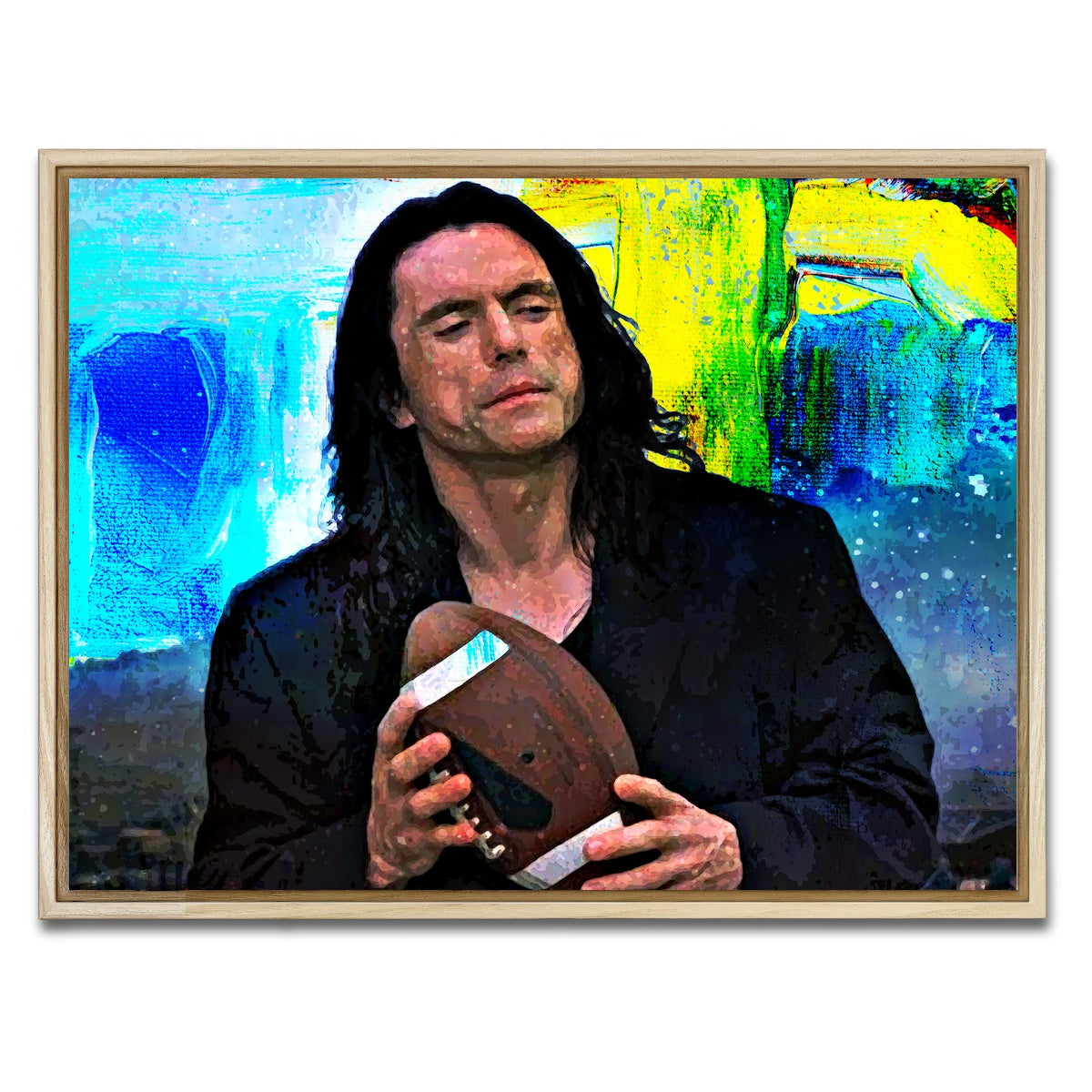 AUTO-MOCKUP WHITE | Wiseau | 1 Piece | Natural Framed Canvas | group=4x3