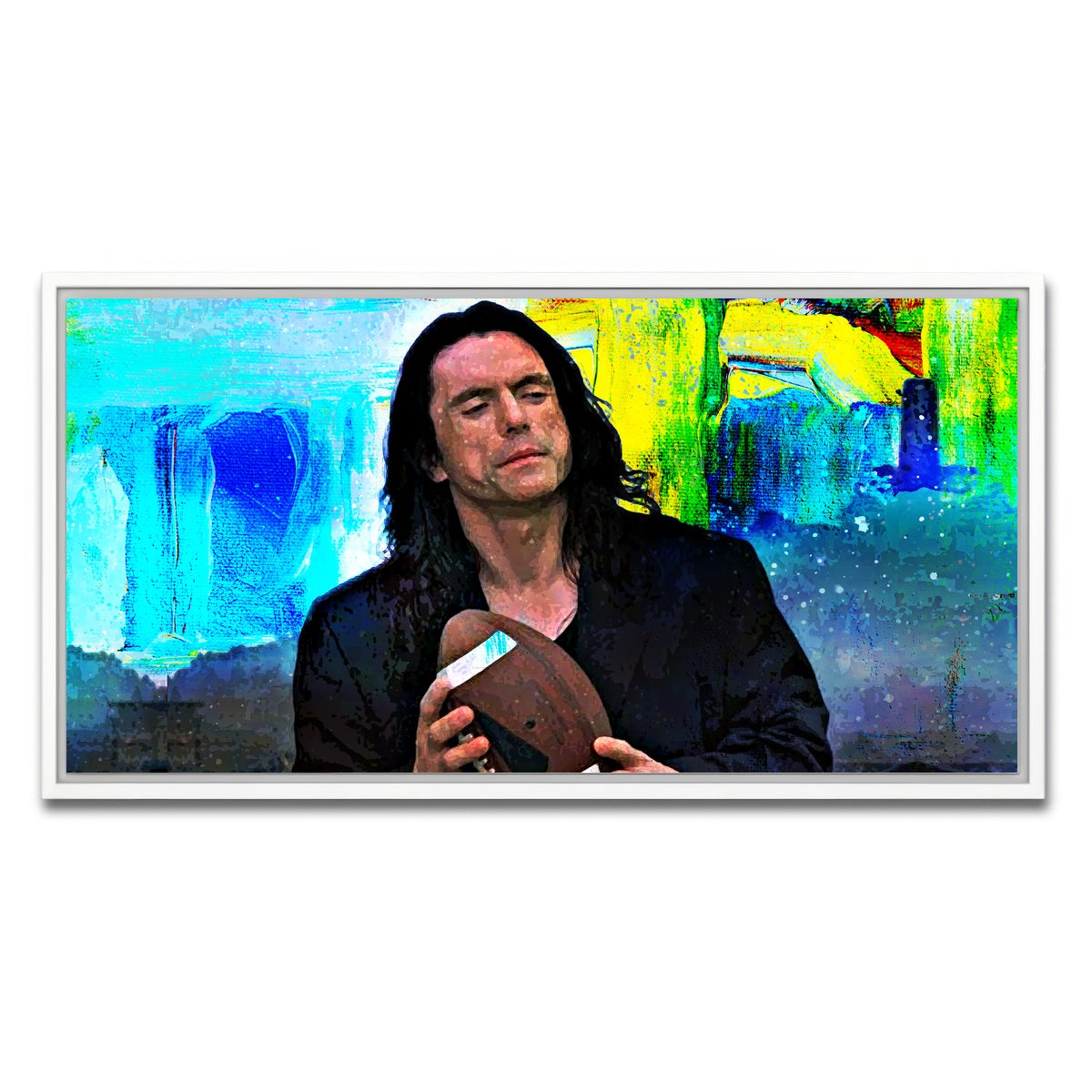 AUTO-MOCKUP WHITE | Wiseau | 1 Piece | White Framed Canvas | group=2x1