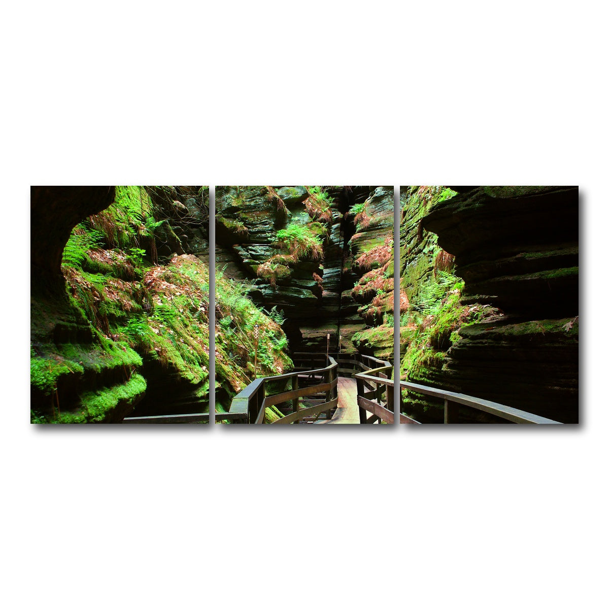 AUTO-MOCKUP WHITE | Witches Gulch | 3 Piece | Gallery Wrap Canvas | group=18x24