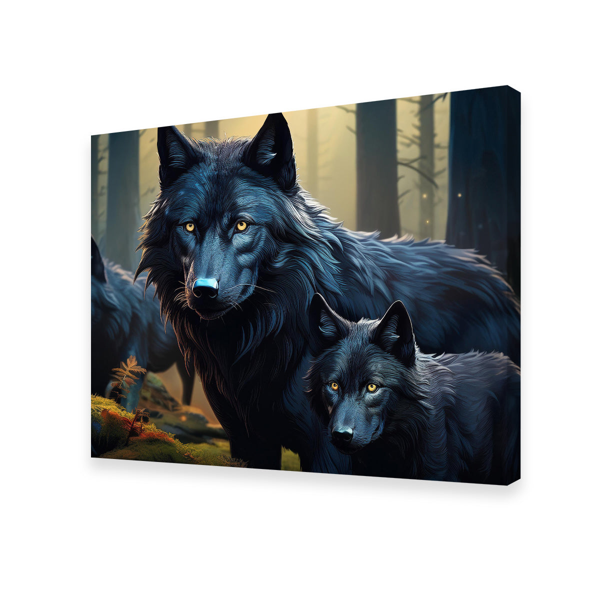Wolf Family Wall Art