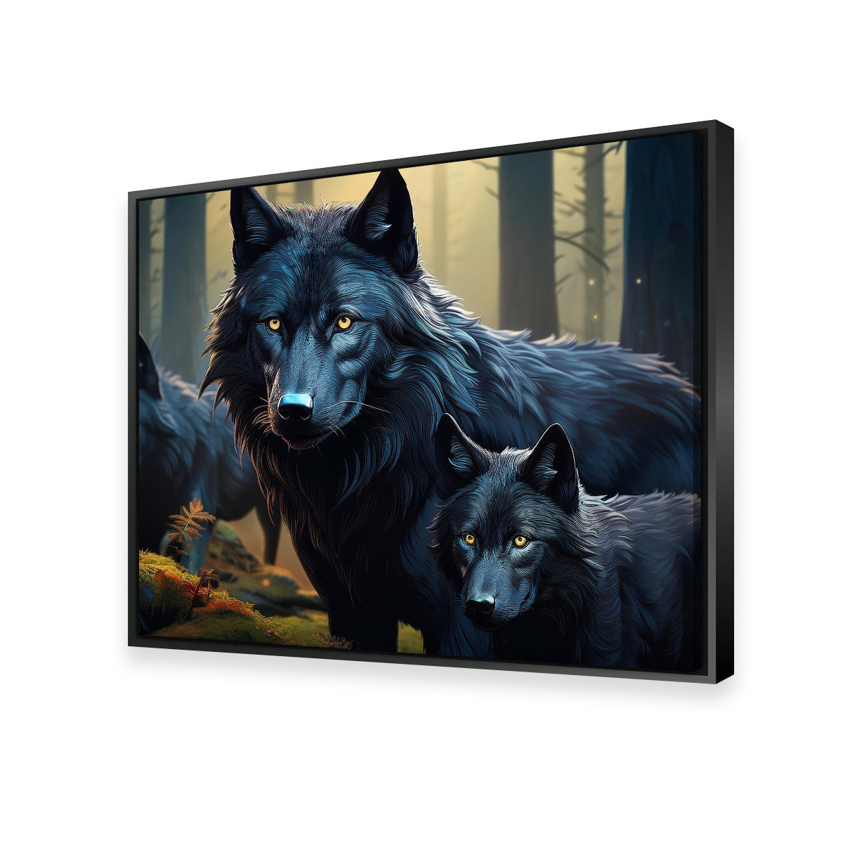 Wolf Family Wall Art