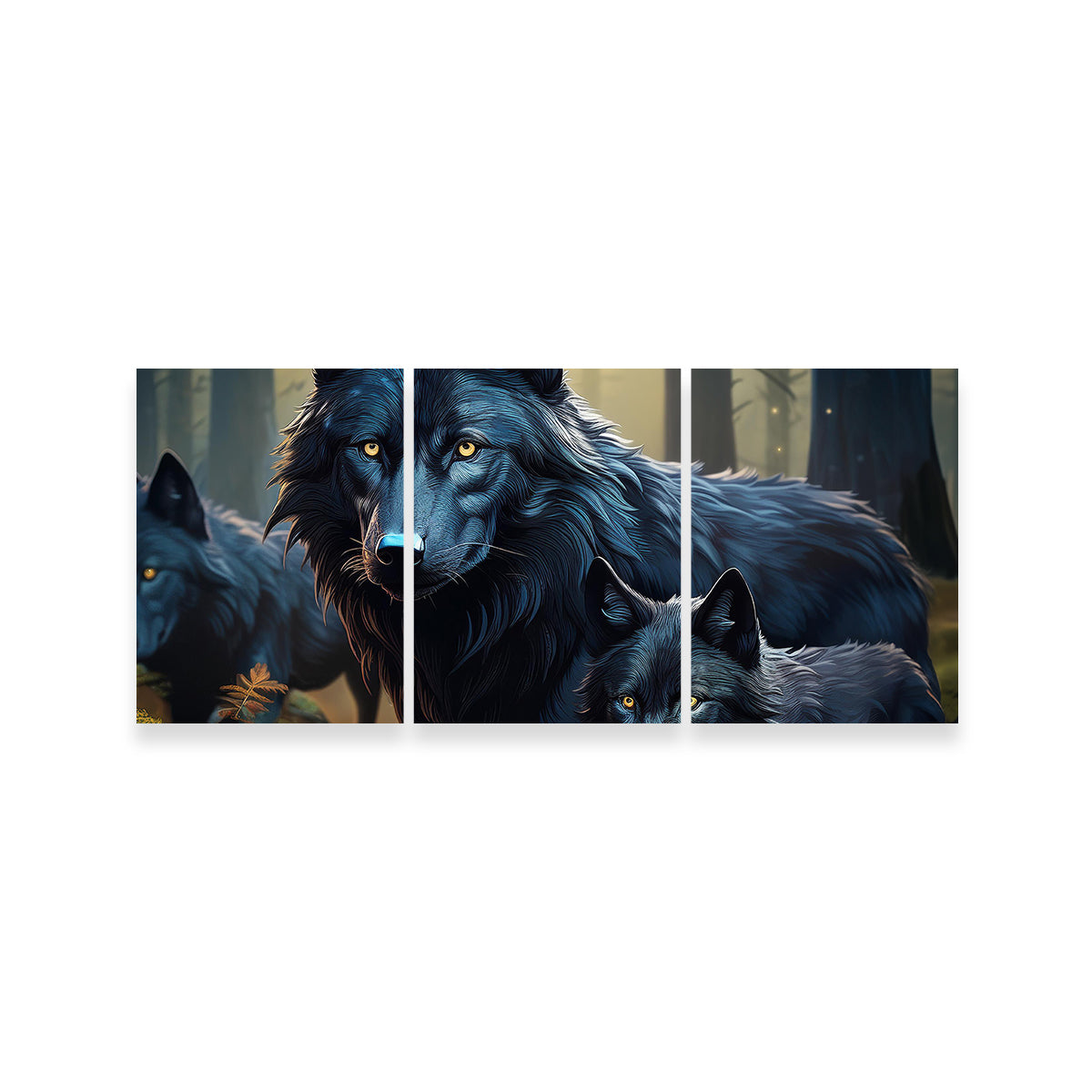 Wolf Family Wall Art