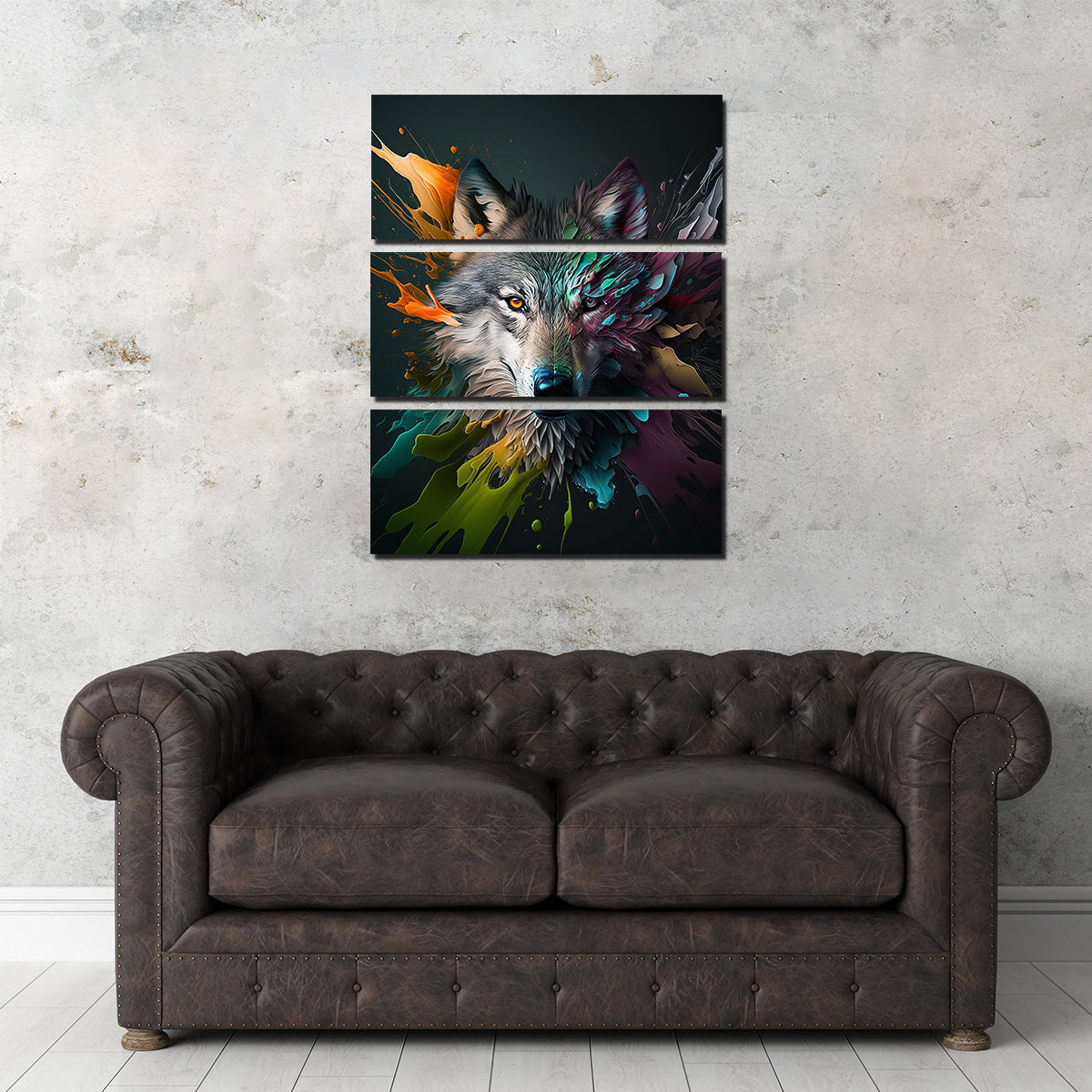 Wolf Portrait Wall Art