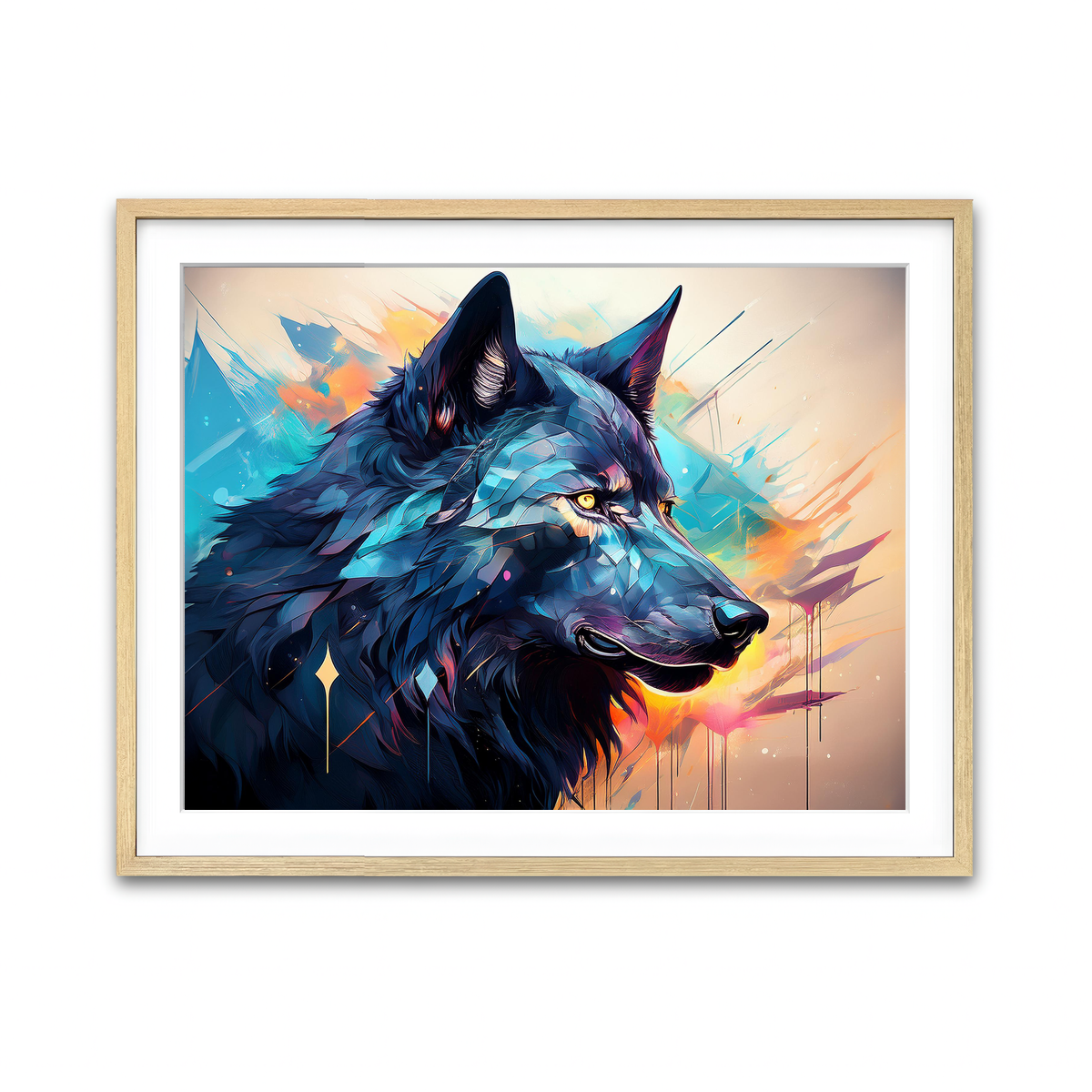 Framed Print 4x3 Natural