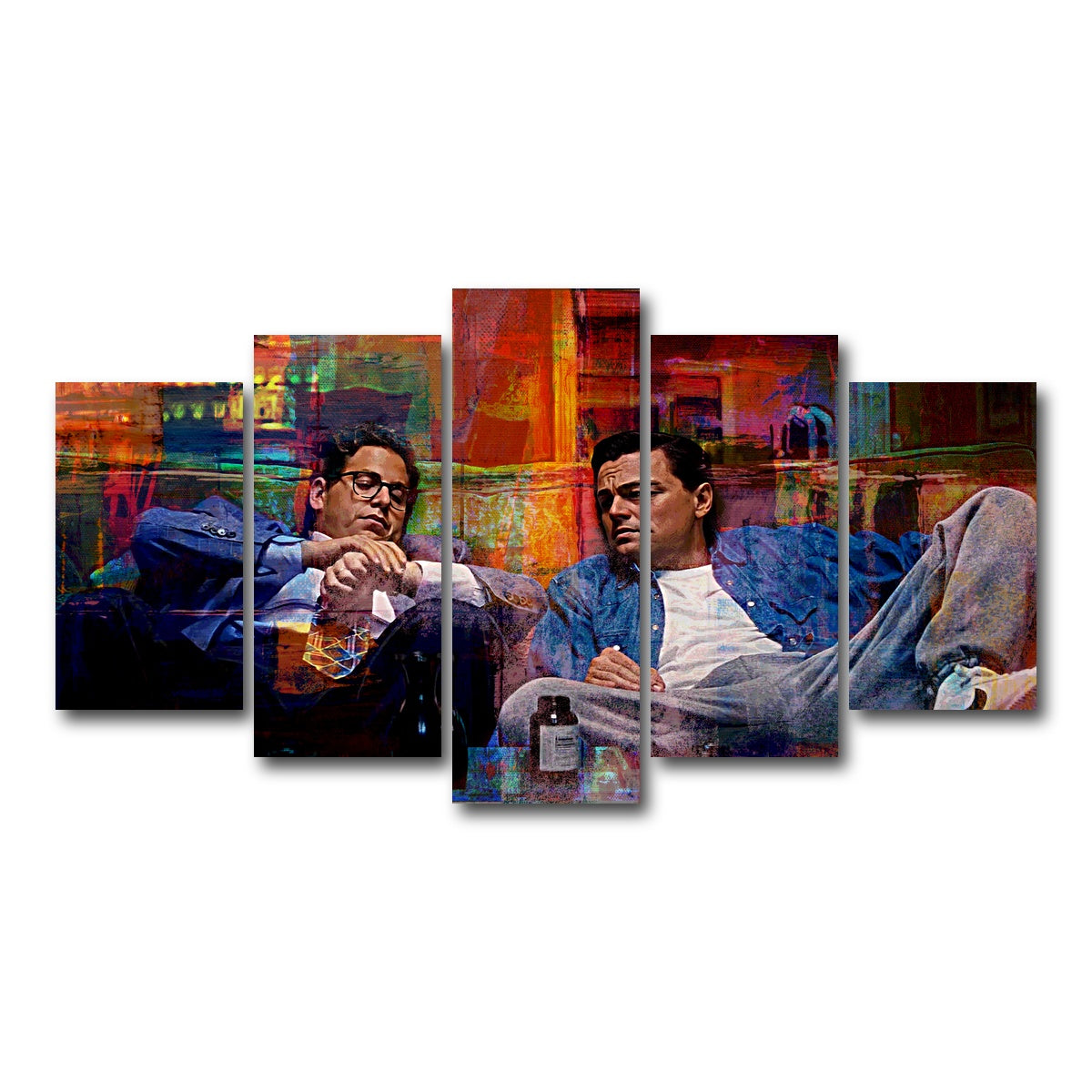 AUTO-MOCKUP WHITE | Wolf of Wall Street Lemmon | 5 Piece | Gallery Wrap Canvas | group=5_normal