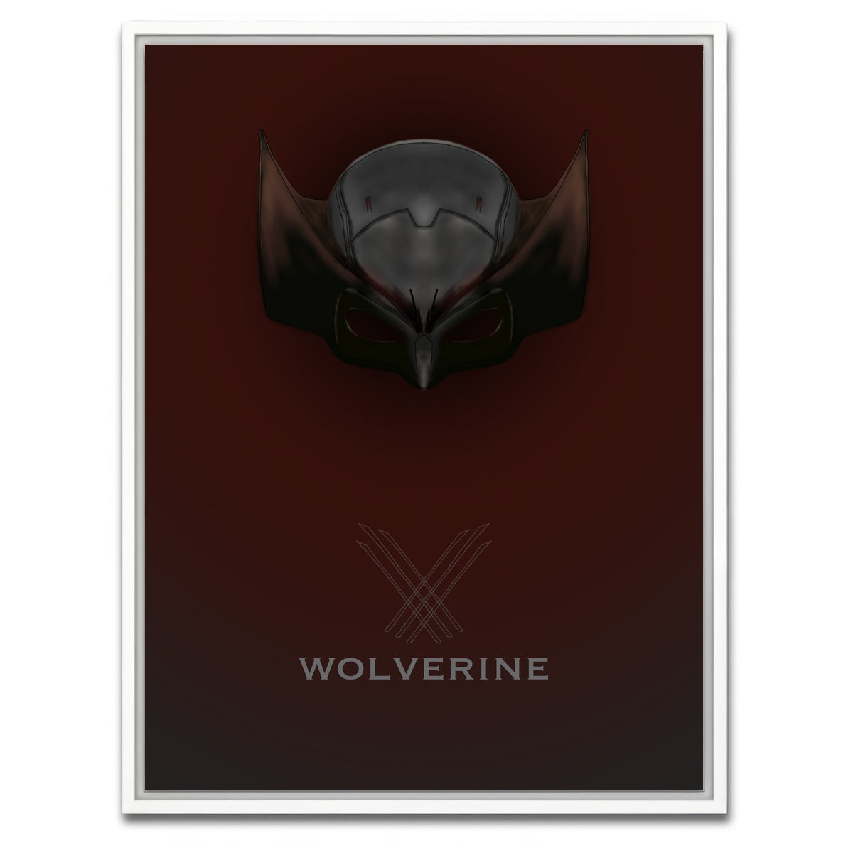 AUTO-MOCKUP WHITE | Wolverine X Force | 1 Piece | White Framed Canvas | group=3x4