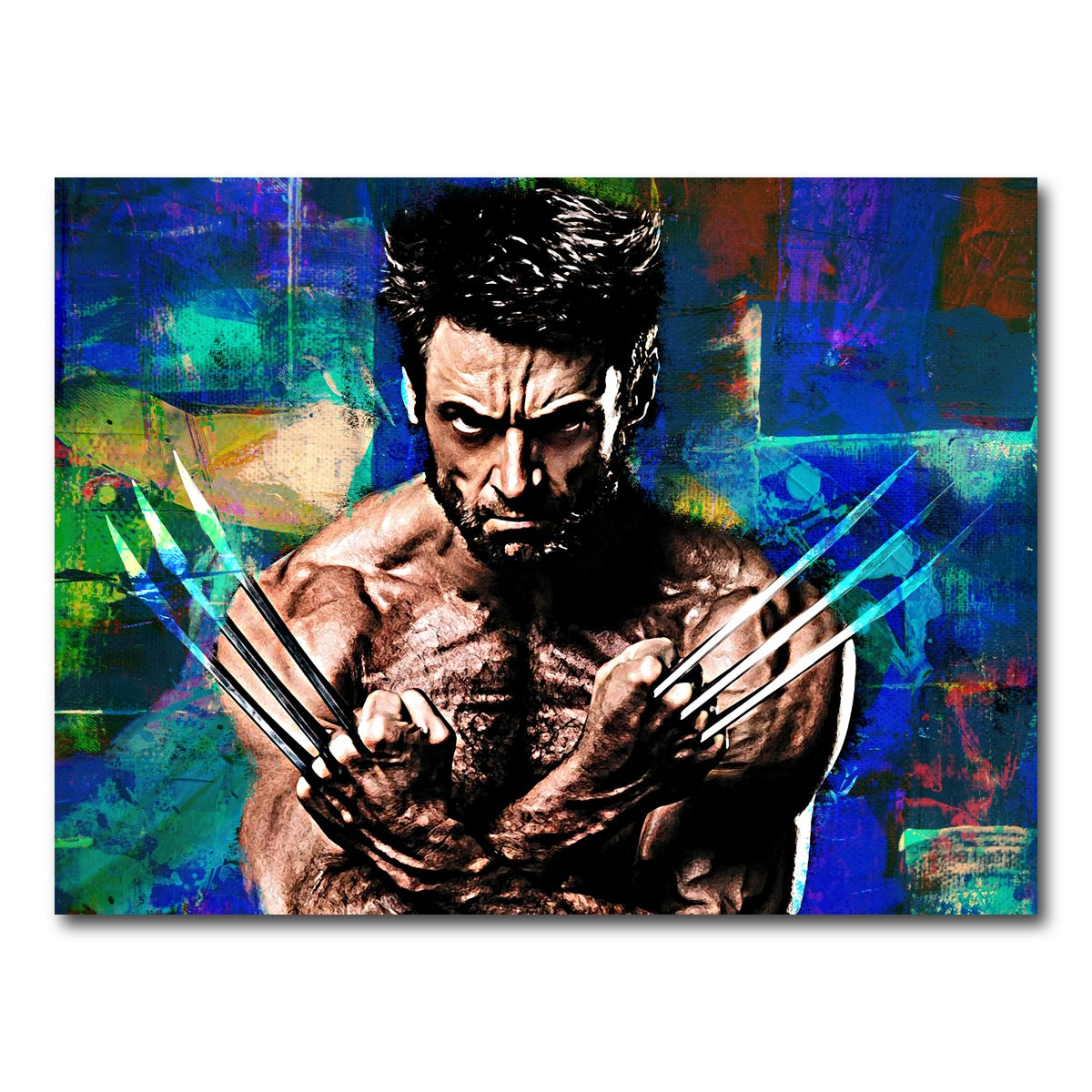 AUTO-MOCKUP WHITE | Wolverine | 1 Piece | Gallery Wrap Canvas | group=4x3