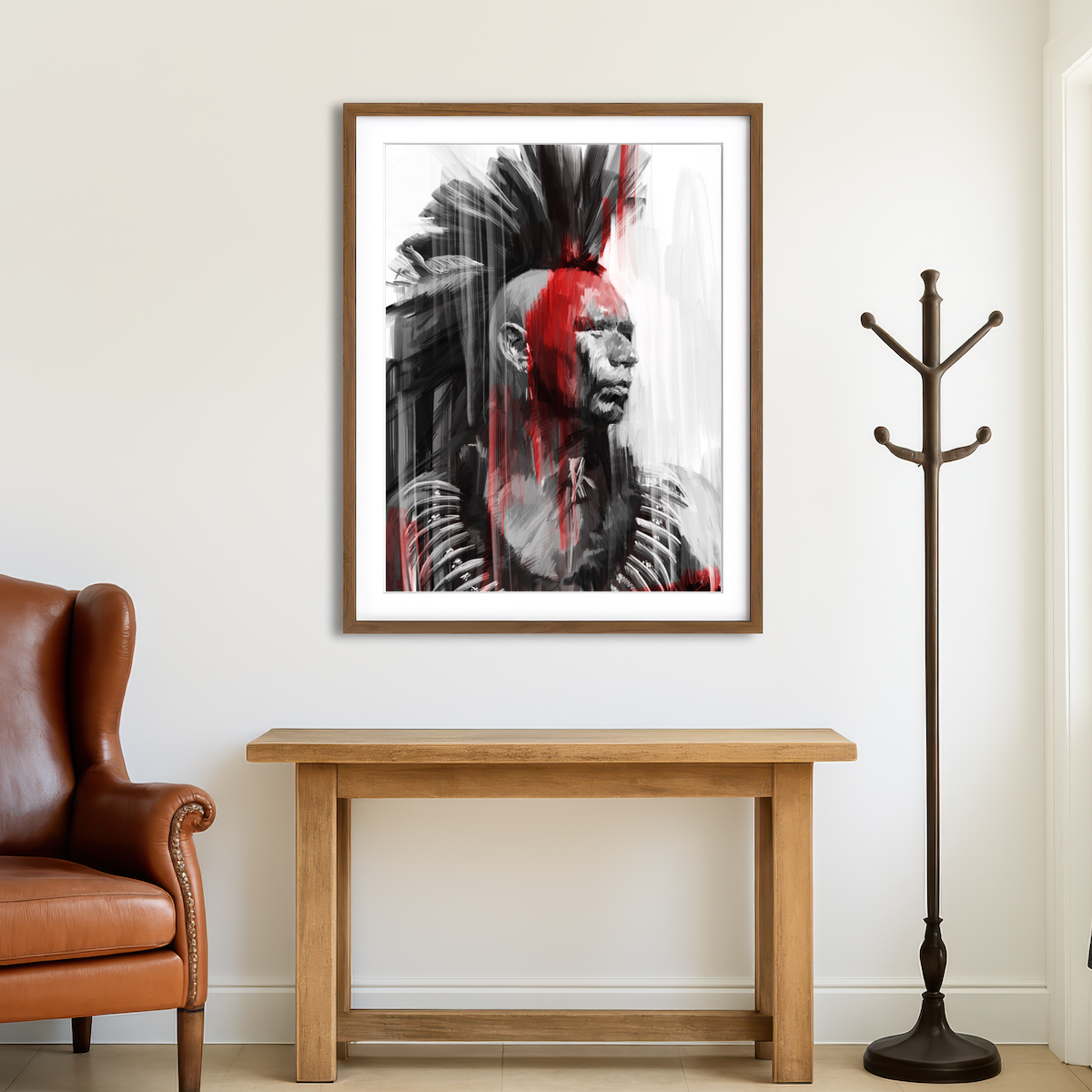 AUTO-MOCKUP ROOM | Wolves Wall Art