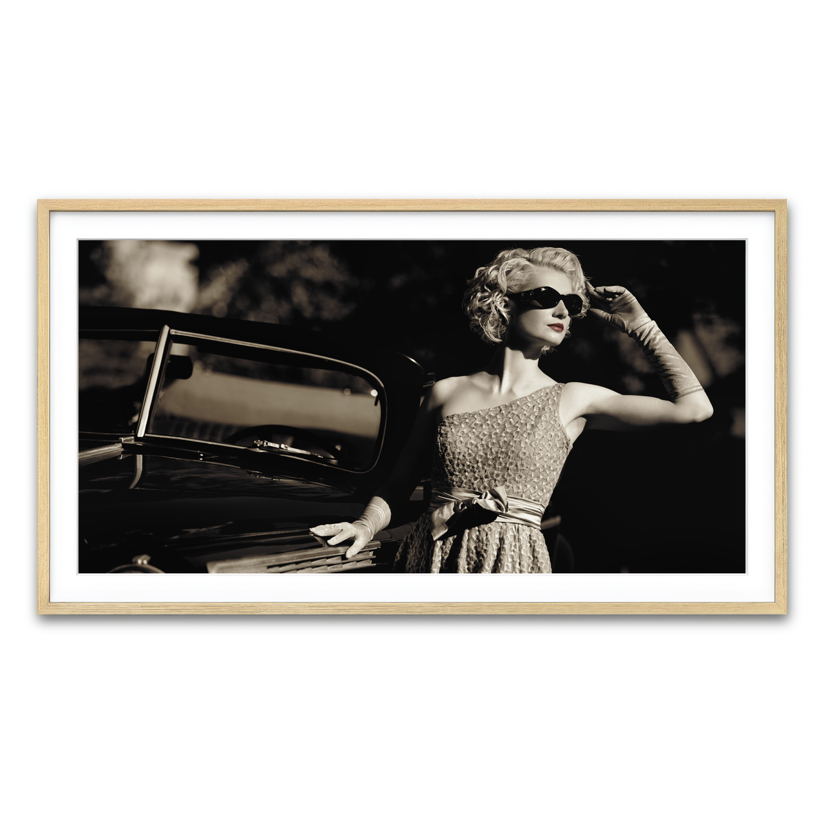 Framed Print 2x1 Natural