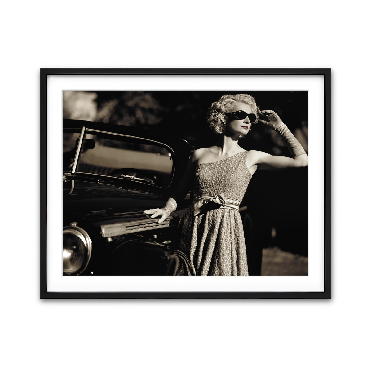 Framed Print 4x3 Black