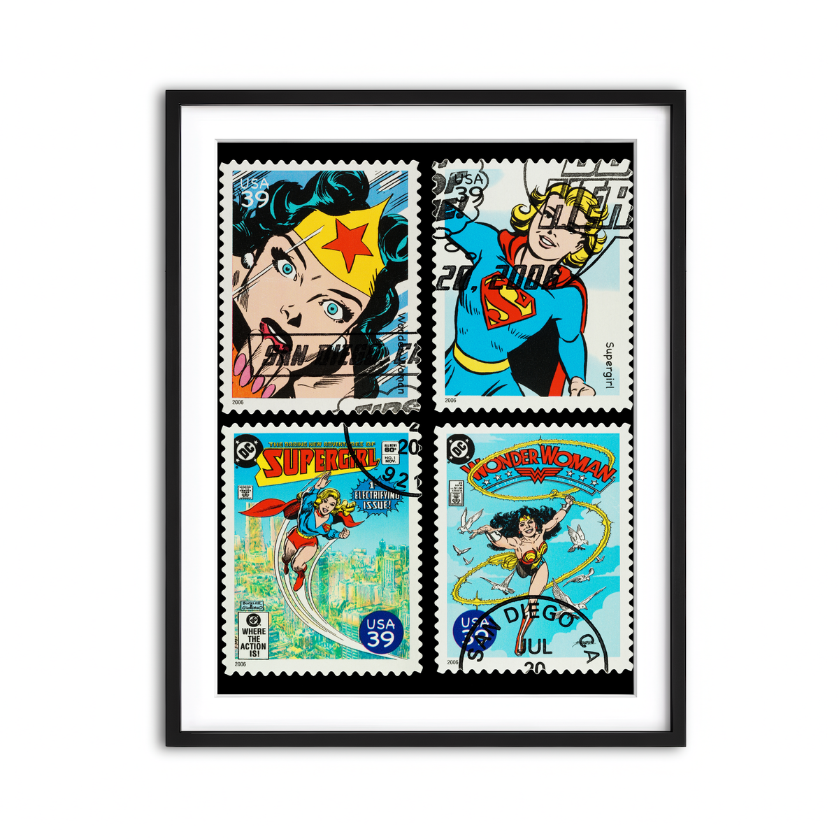 Framed Print 3x4 Black