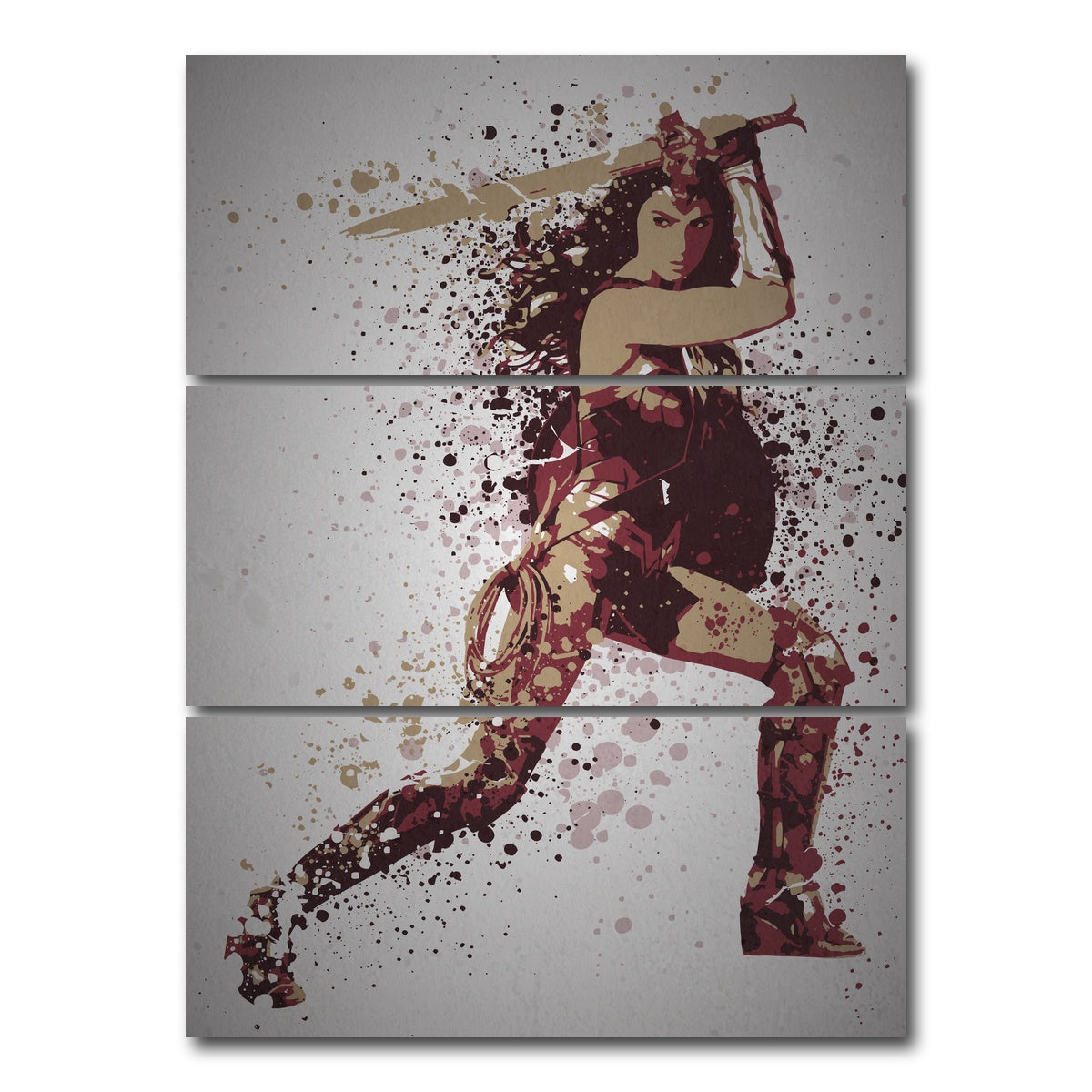 AUTO-MOCKUP WHITE | Wonder | 3 Piece | Gallery Wrap Canvas | group=8x18_stacked