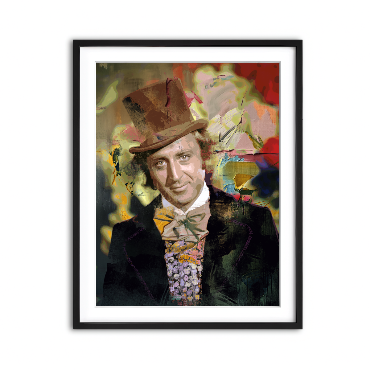 Framed Print 3x4 Black