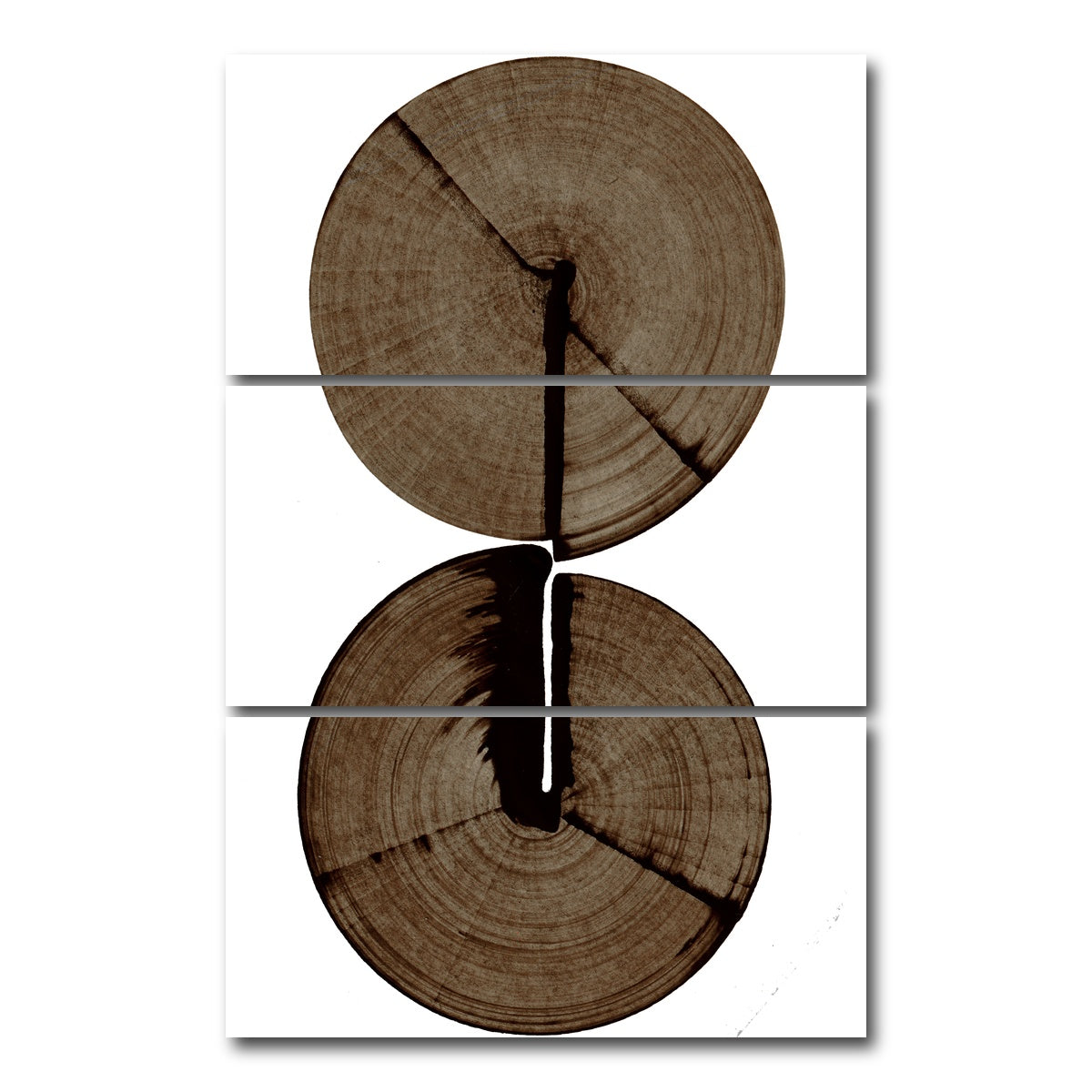 AUTO-MOCKUP WHITE | Wood Cracks | 3 Piece | Gallery Wrap Canvas | group=12x24_stacked