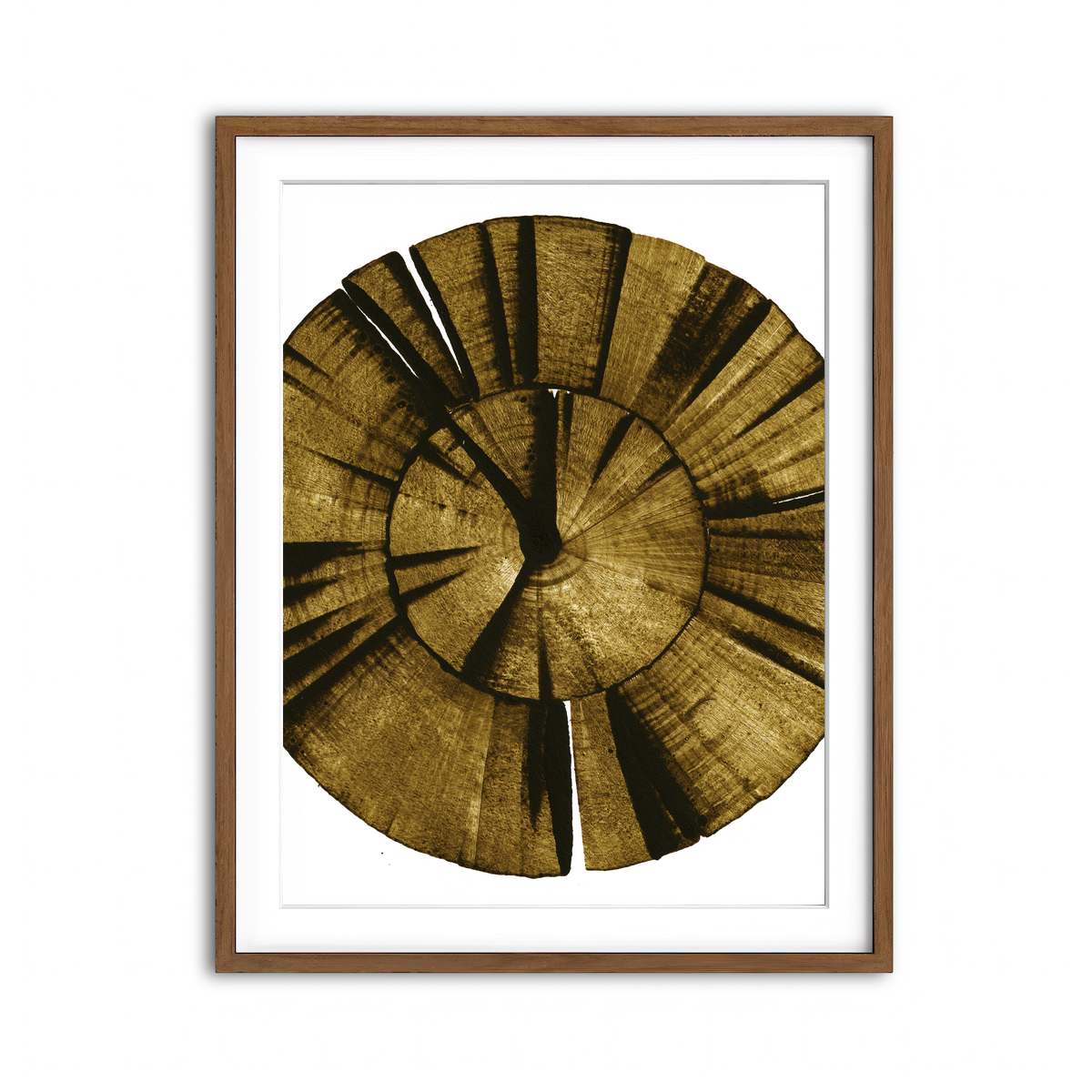 Framed Print 3x4 Walnut