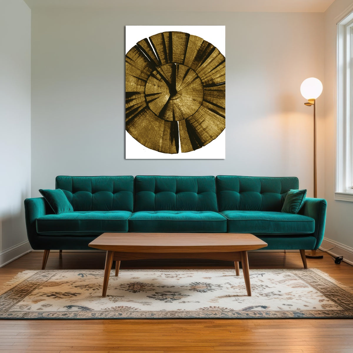 AUTO-MOCKUP ROOM | Wooden Spiral