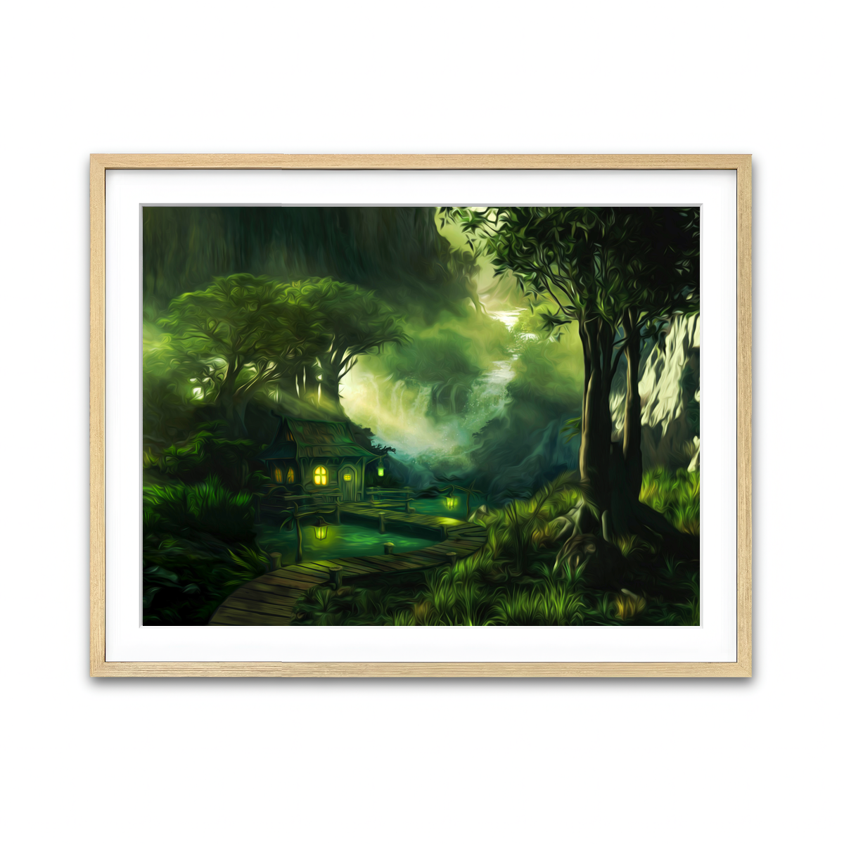Framed Print 4x3 Natural