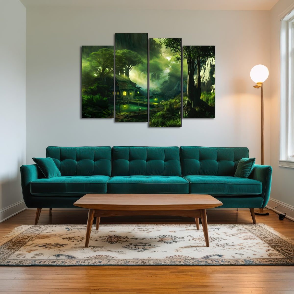 AUTO-MOCKUP ROOM | Woodland Cottage