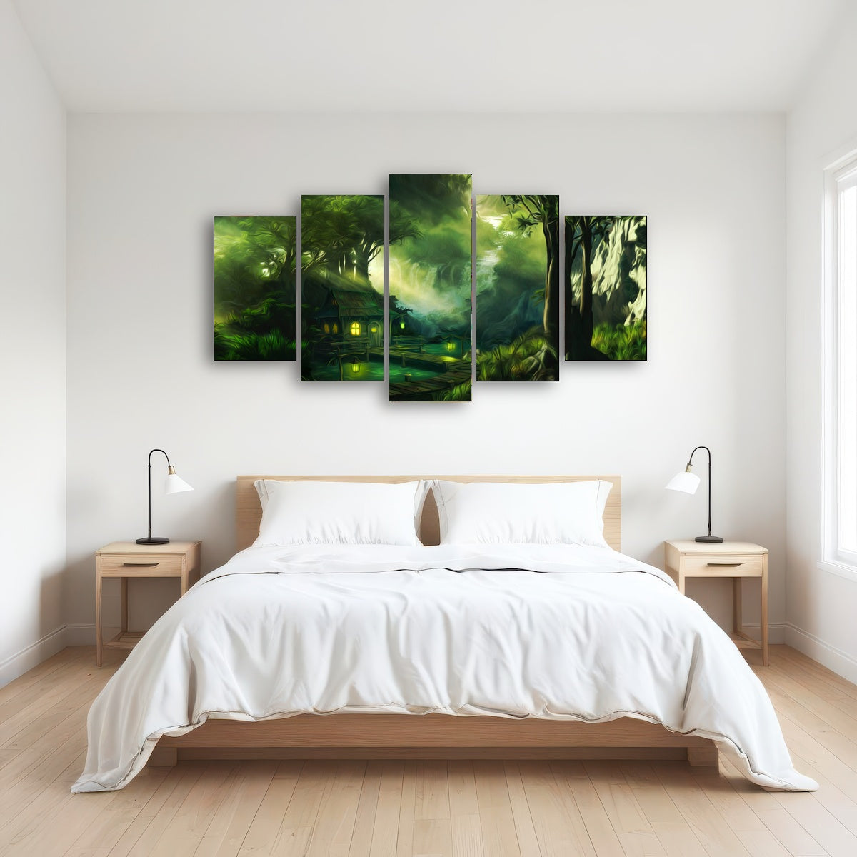 AUTO-MOCKUP ROOM | Woodland Cottage