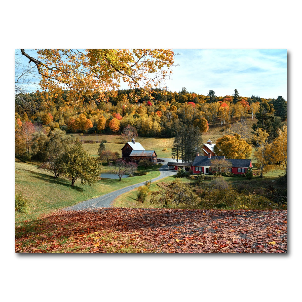 AUTO-MOCKUP WHITE | Woodstock Farmstead | 1 Piece | Gallery Wrap Canvas | group=4x3