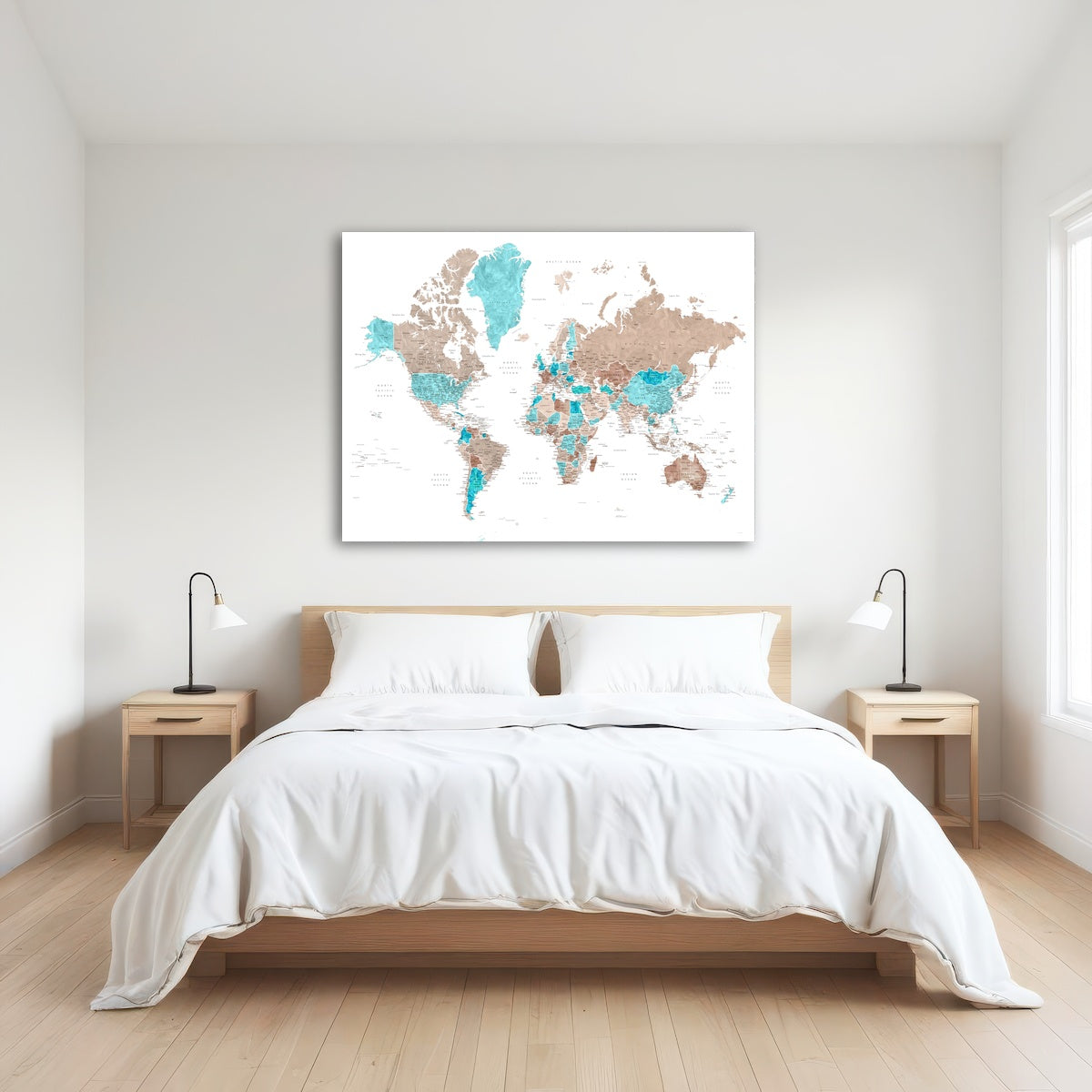 AUTO-MOCKUP ROOM | World Map 12