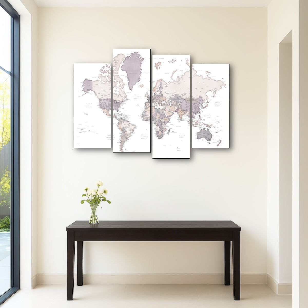 AUTO-MOCKUP ROOM | World Map 16