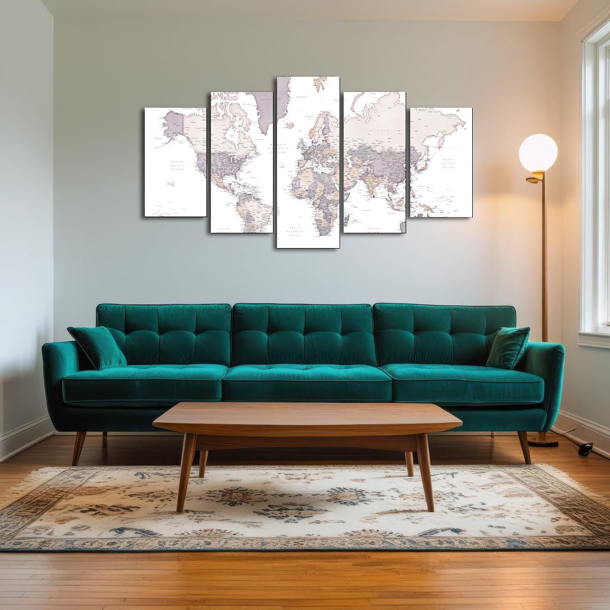 AUTO-MOCKUP ROOM | World Map 16