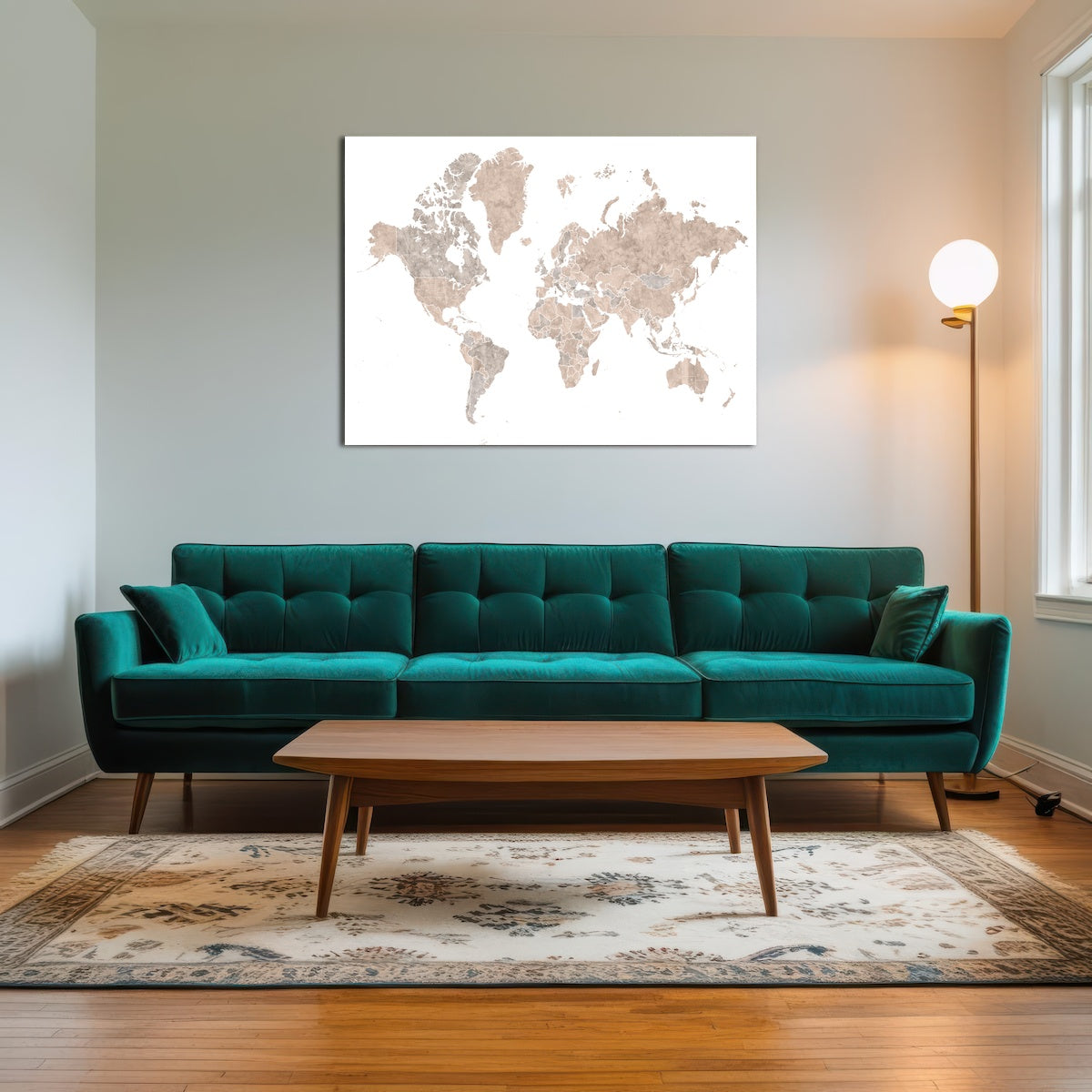 AUTO-MOCKUP ROOM | World Map 1