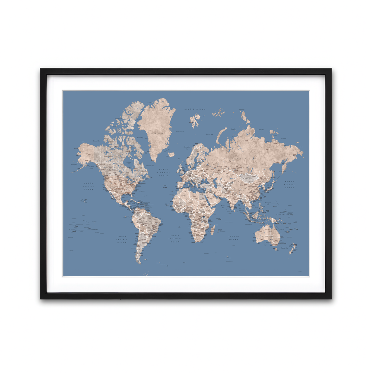 Framed Print 4x3 Black