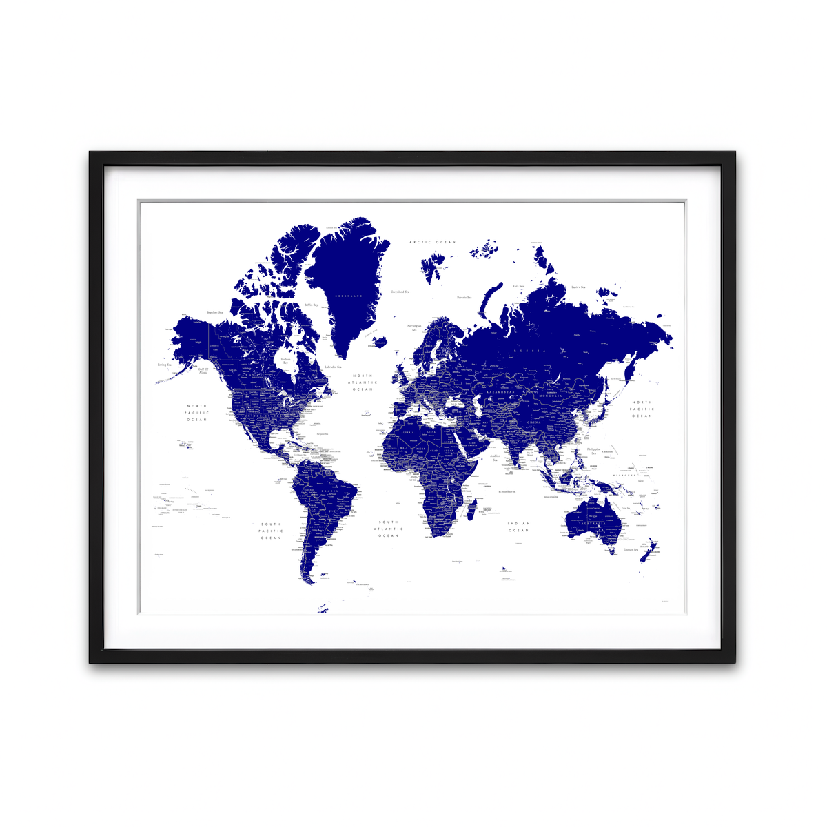 Framed Print 4x3 Black