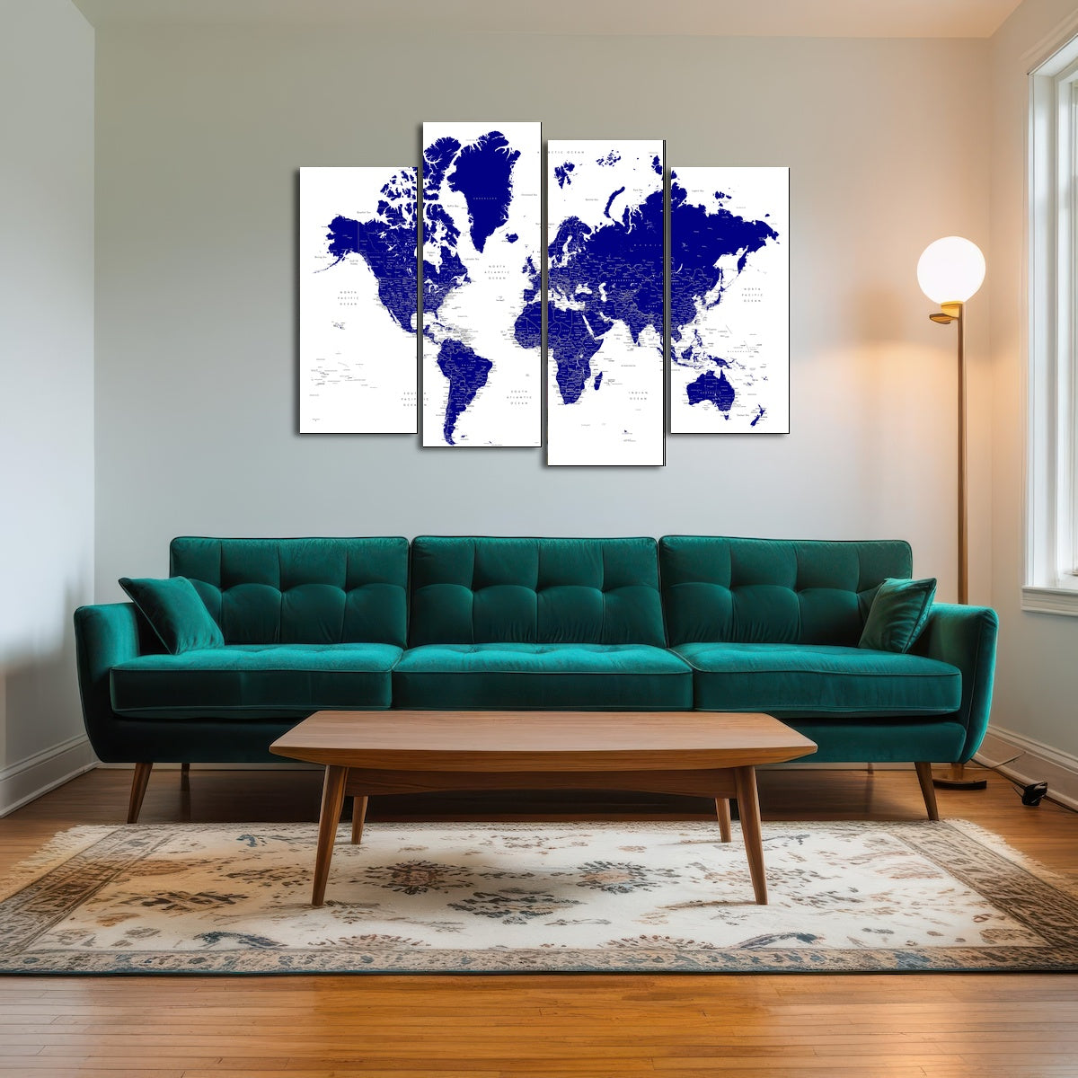 AUTO-MOCKUP ROOM | World Map 21