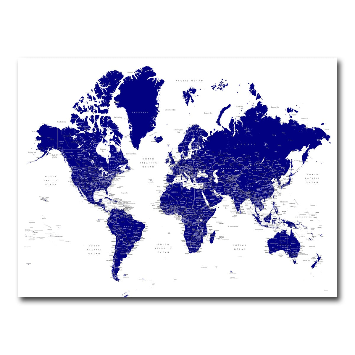AUTO-MOCKUP WHITE | World Map 21 | 1 Piece | Gallery Wrap Canvas | group=4x3