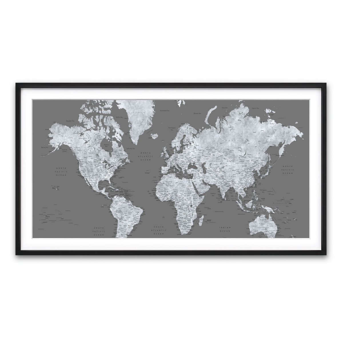 Framed Print 2x1 Black