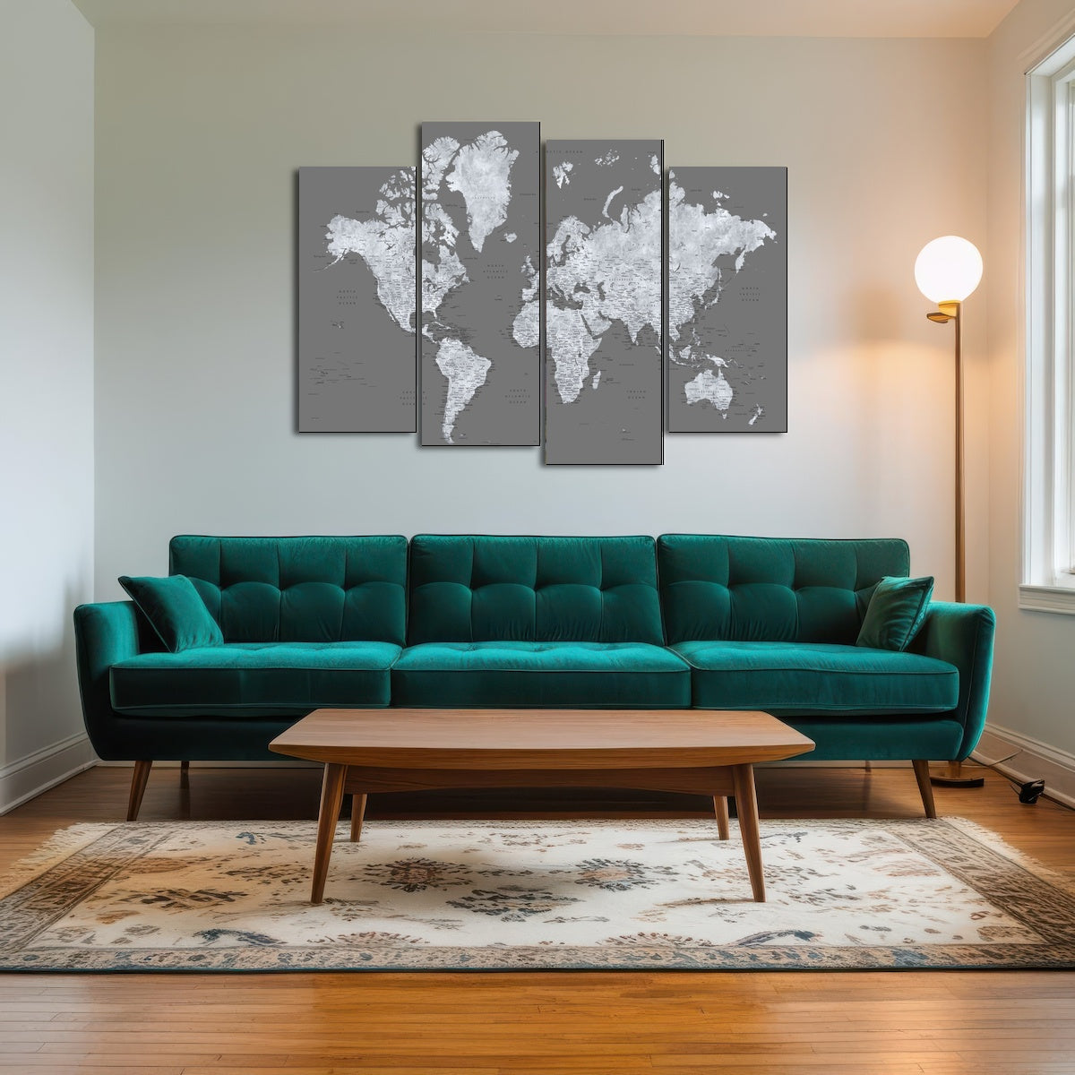 AUTO-MOCKUP ROOM | World Map 26