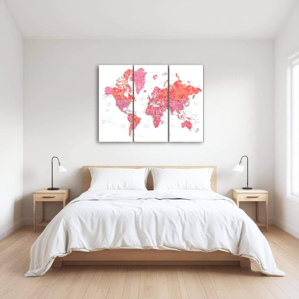 AUTO-MOCKUP ROOM | World Map 30