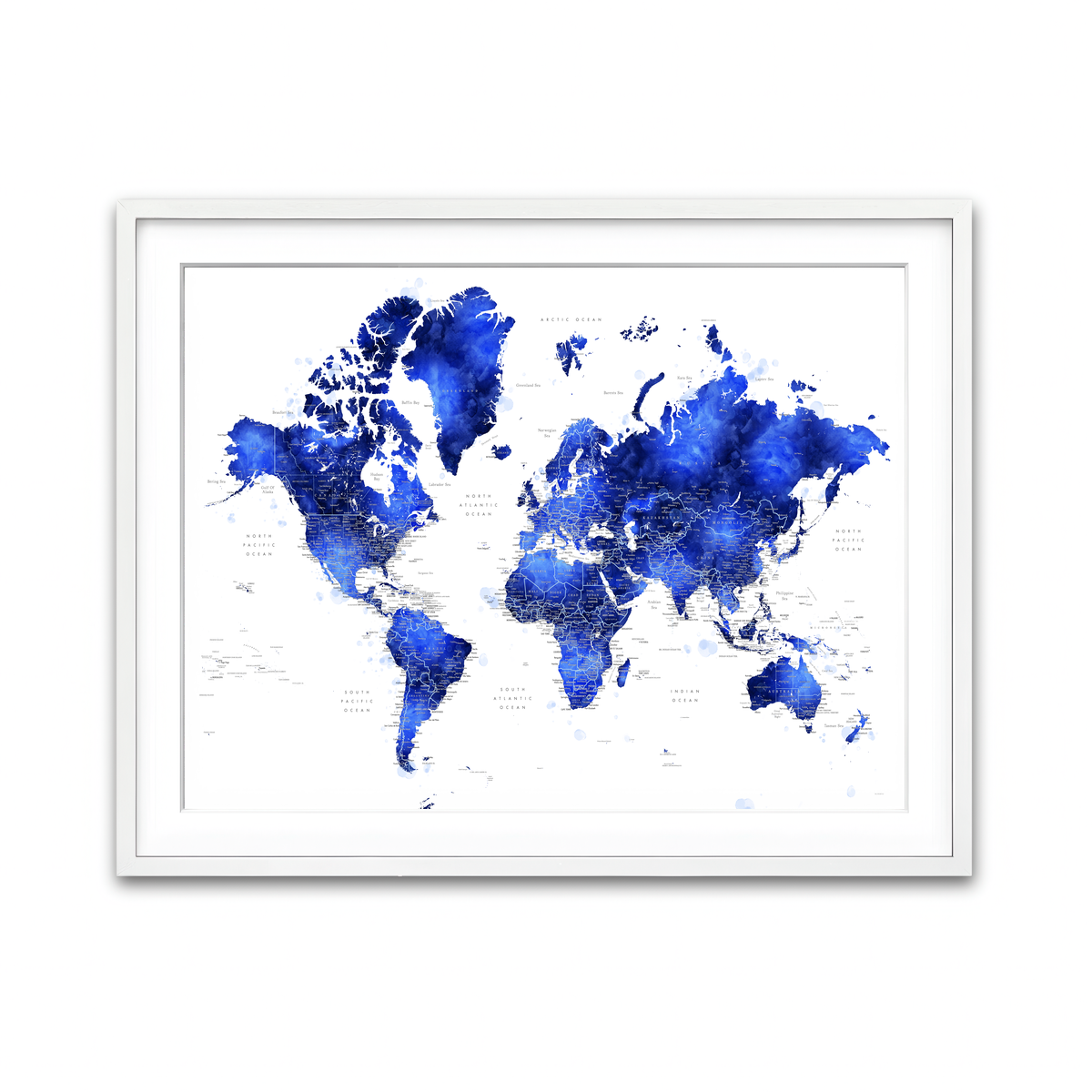 Framed Print 4x3 White