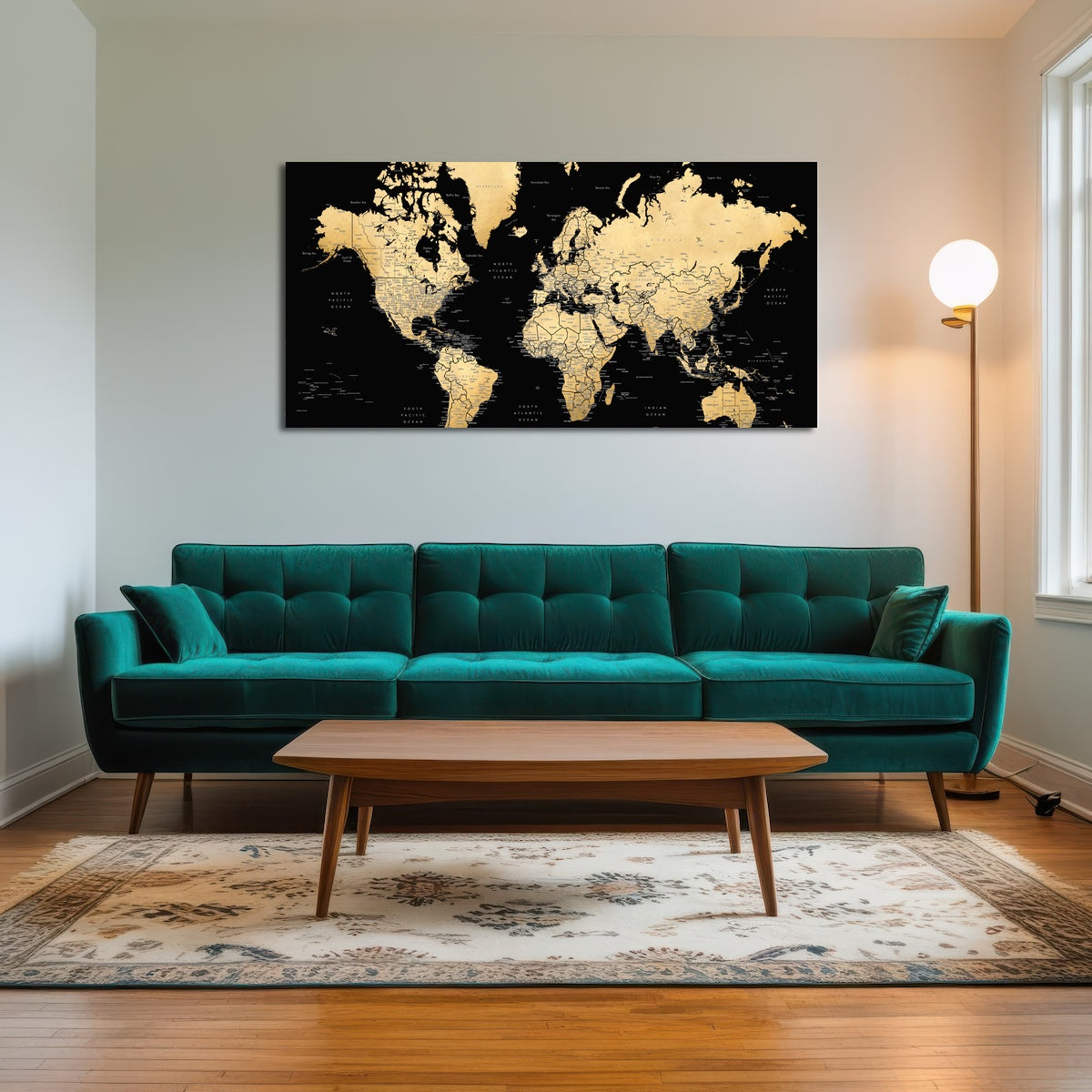 AUTO-MOCKUP ROOM | World Map 34