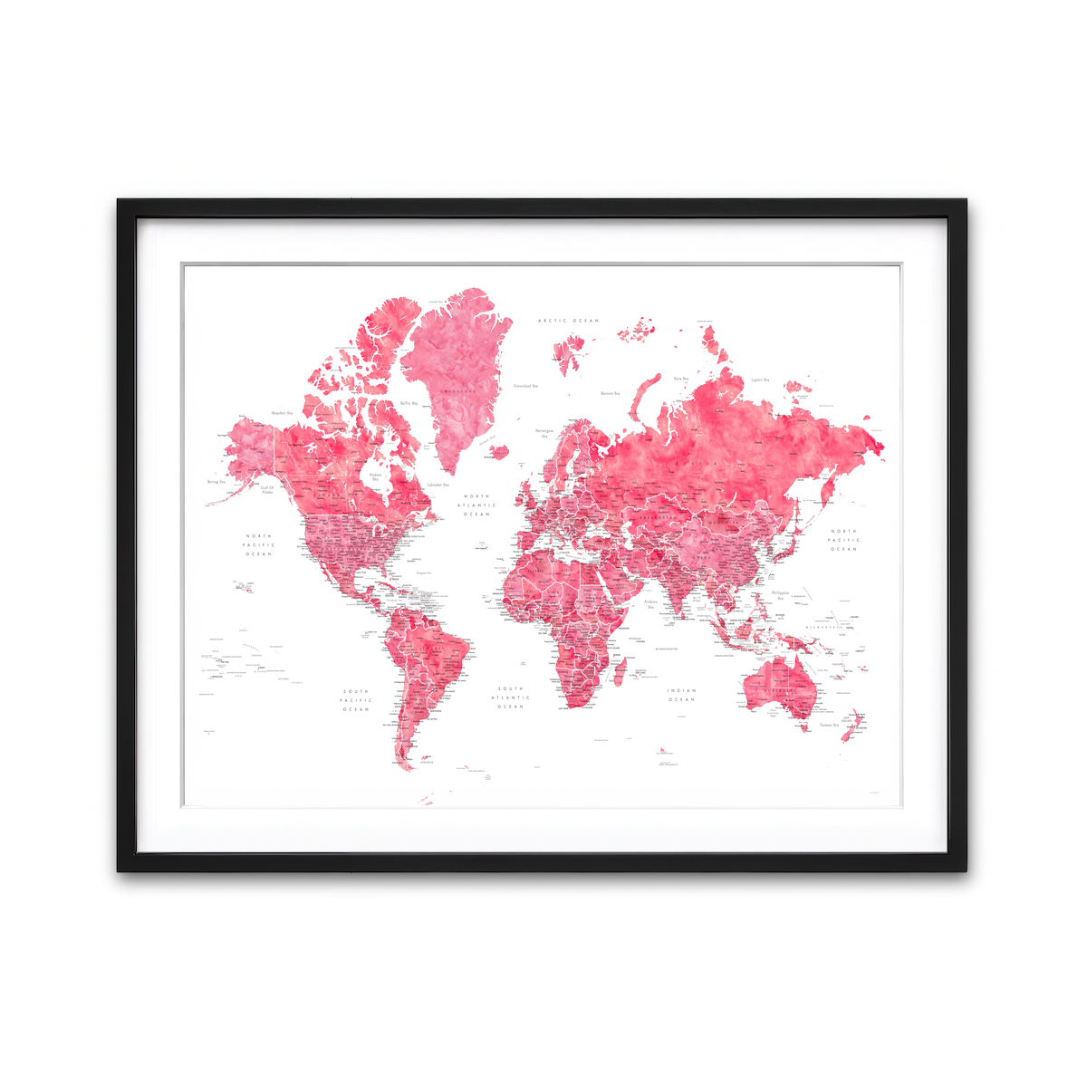 Framed Print 4x3 Black